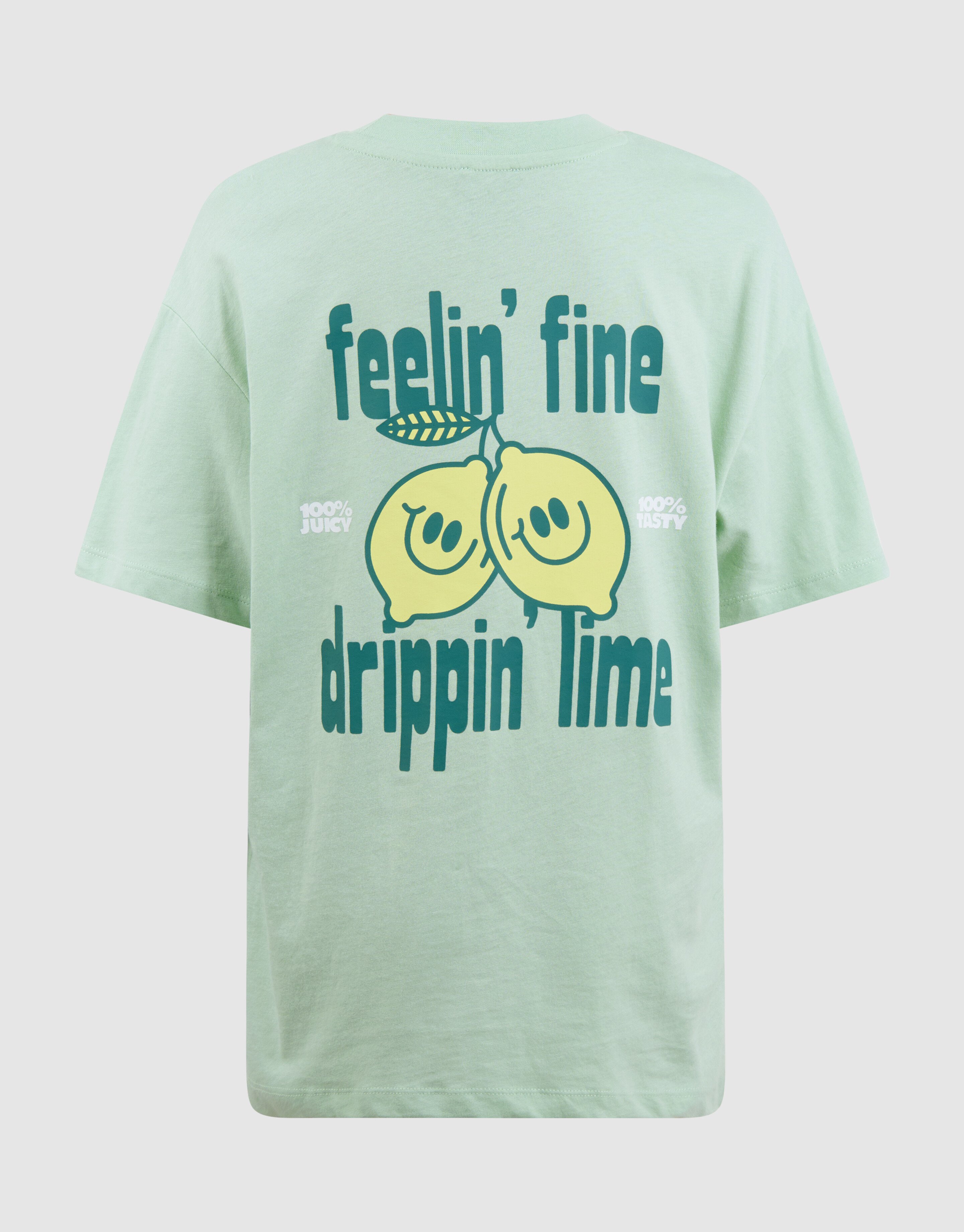 Dripping Artwork T-Shirt Hellgr&uuml;n SHOEBY BOYS