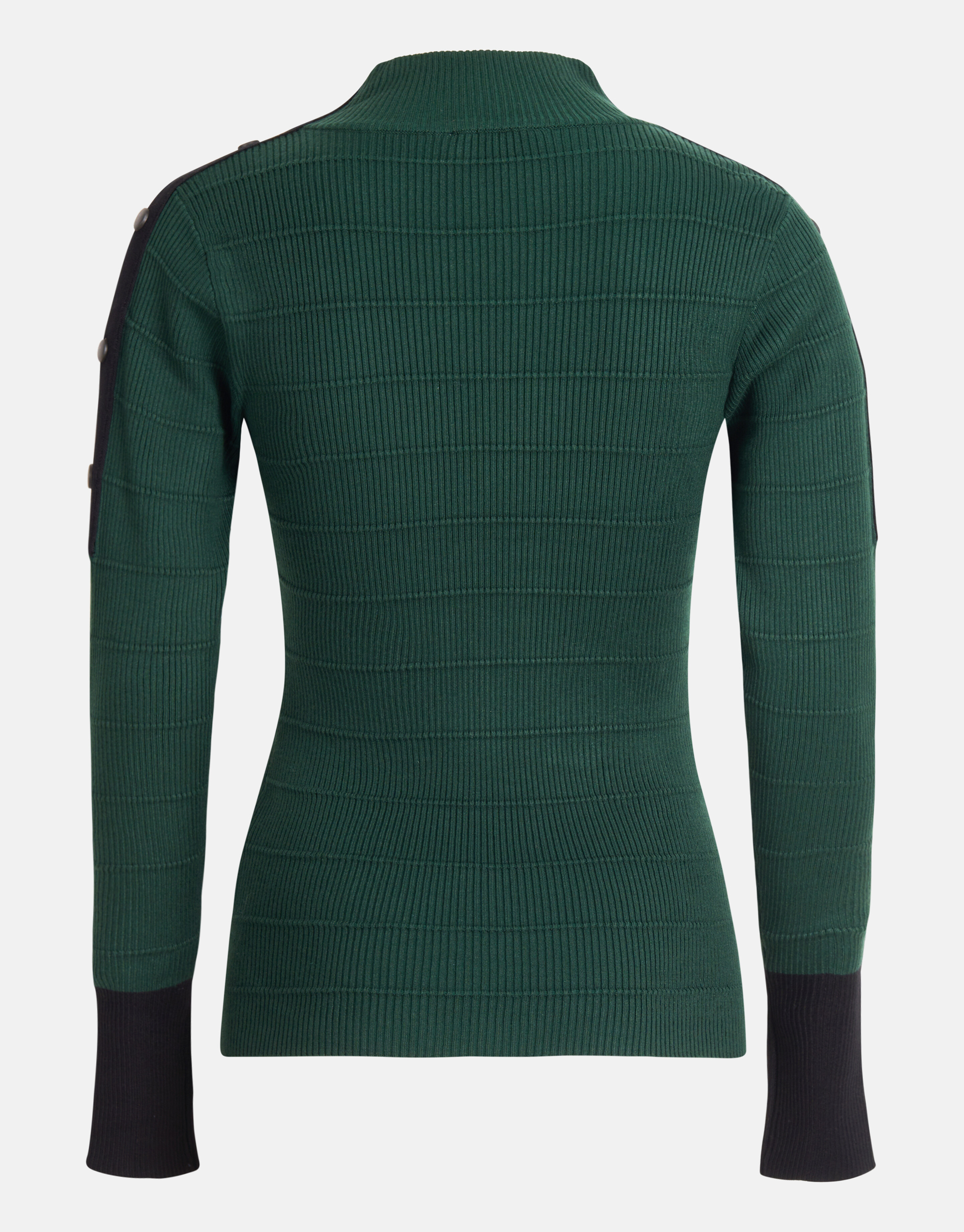 Knopfleiste Pullover Dunkelgrün SHOEBY WOMEN