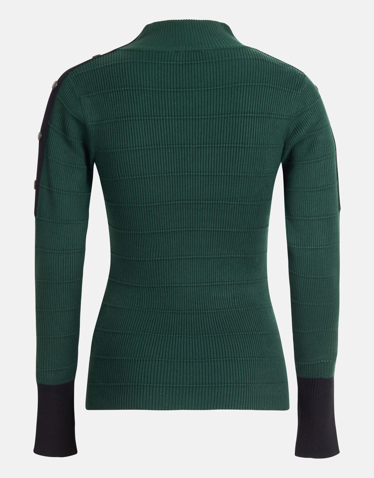 Knopfleiste Pullover Dunkelgrün SHOEBY WOMEN