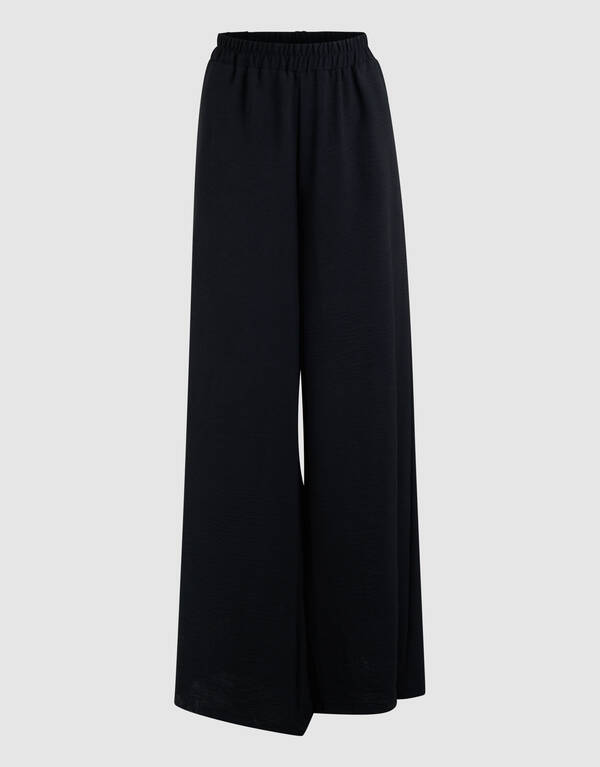 Twist Hose mit weitem Bein Schwarz SHOEBY WOMEN
