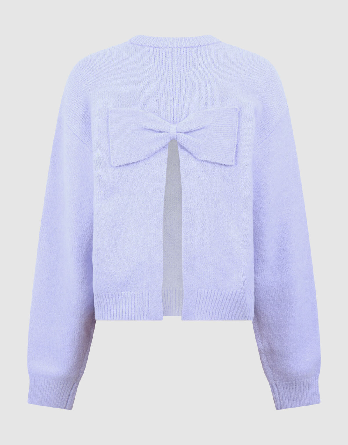 Strickpullover mit Schleife Lila SHOEBY GIRLS