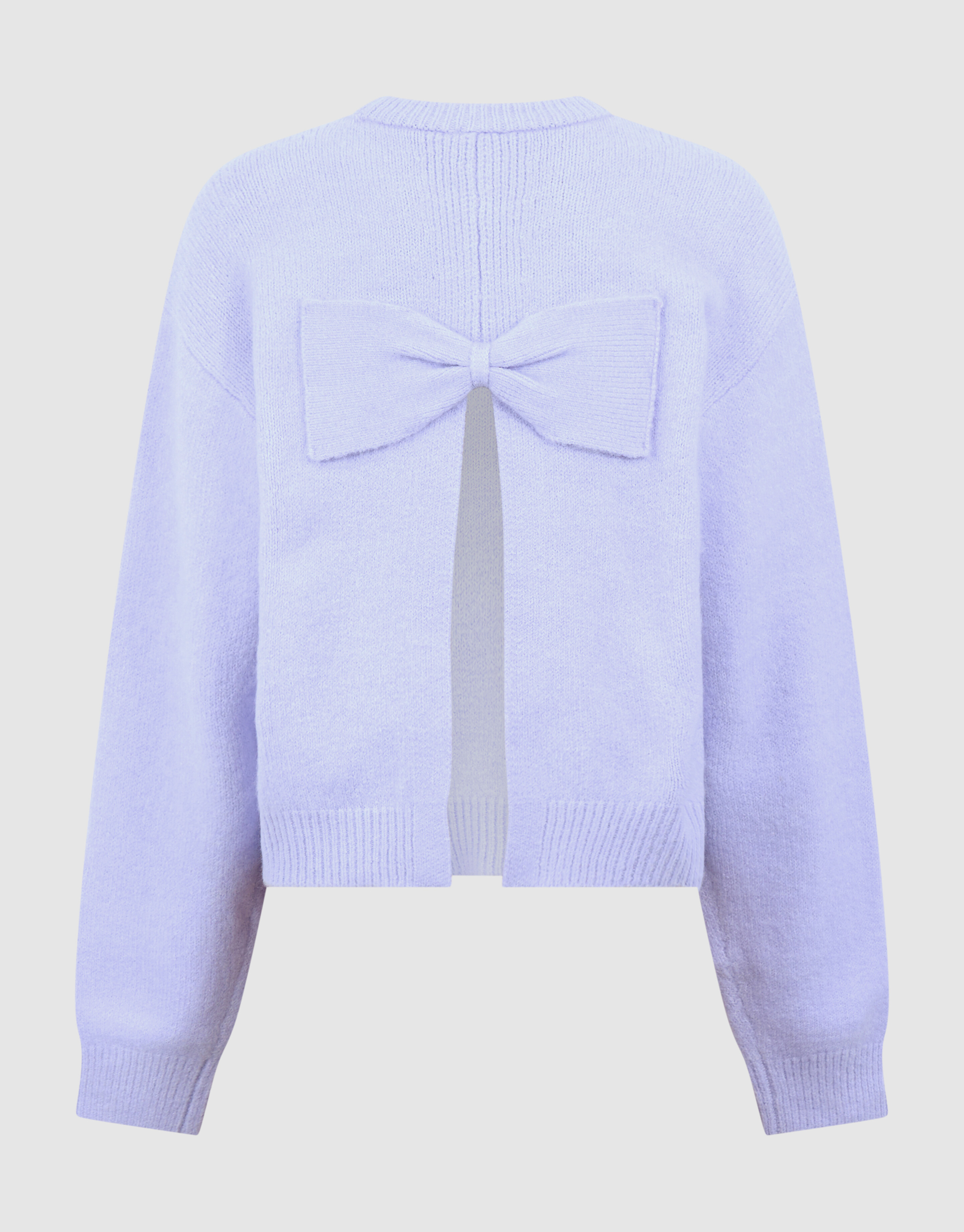 Strickpullover mit Schleife Lila SHOEBY GIRLS