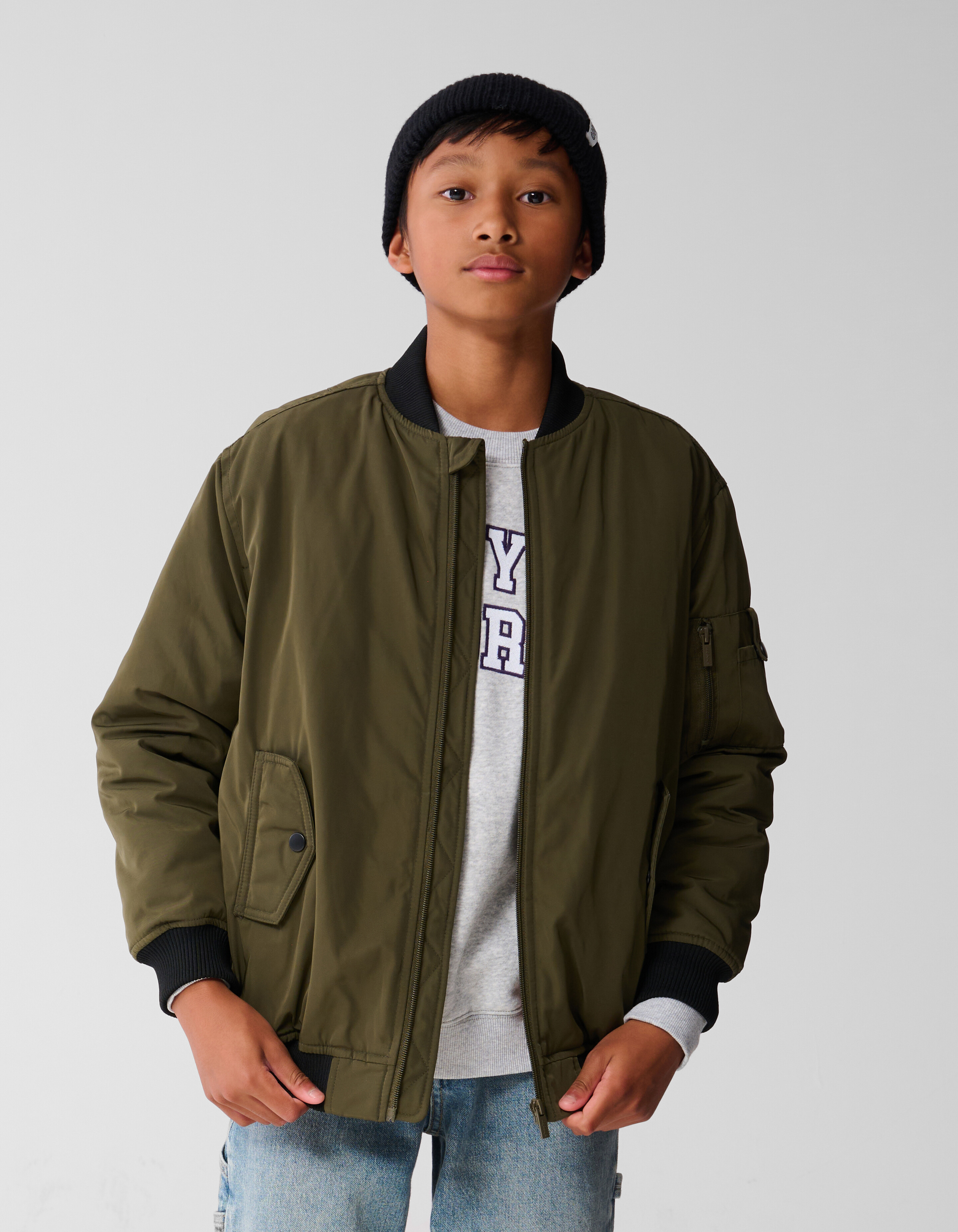 Bomberjacke Dunkelgrün SHOEBY BOYS