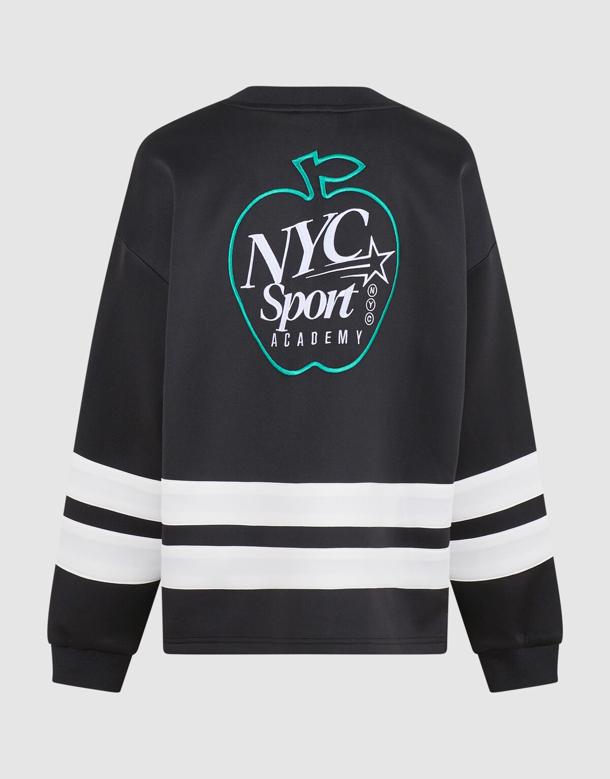 Oversized Fit Artwork Sweater Schwarz SHOEBY BOYS