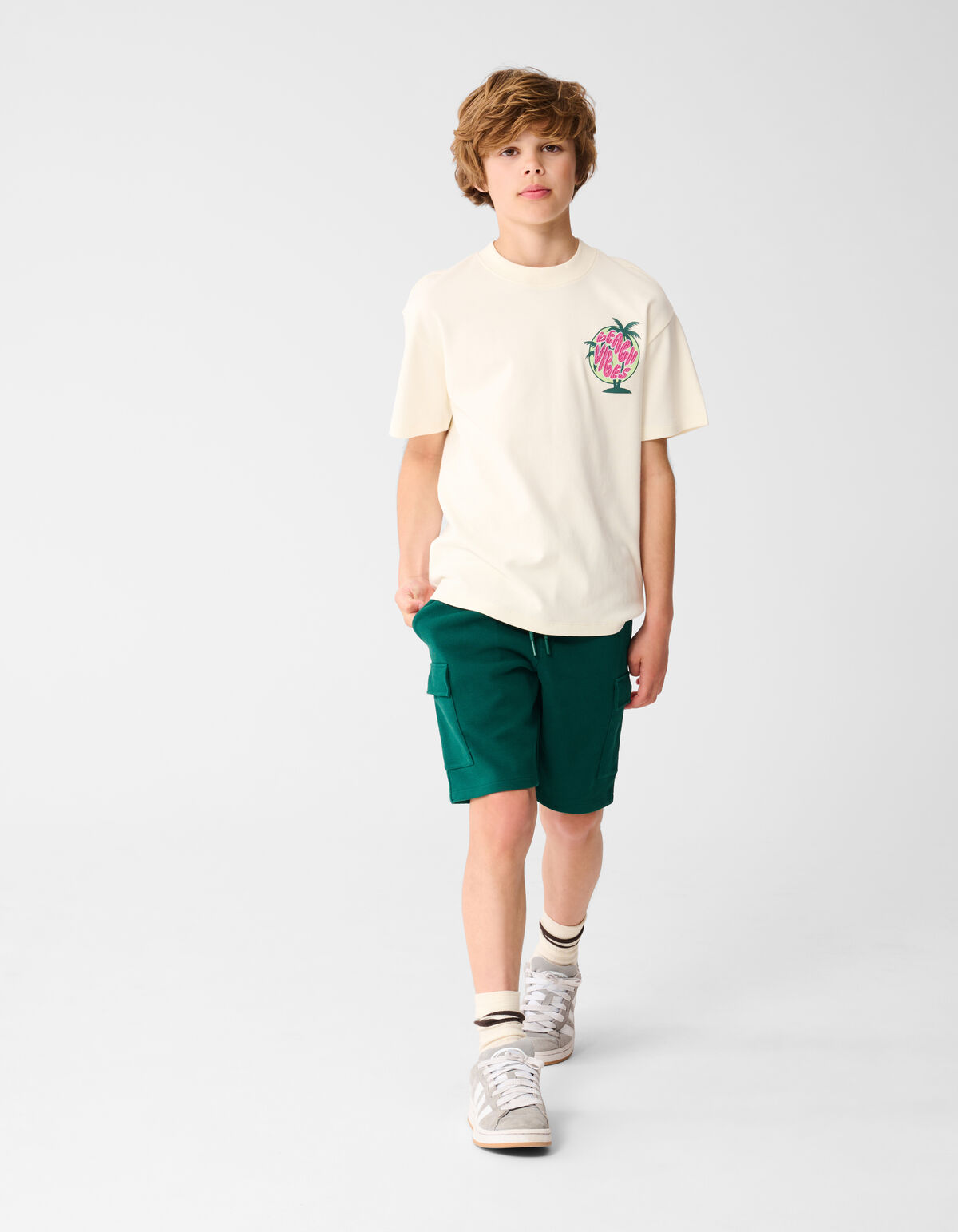 Cargo-Shorts dunkelgrün SHOEBY BOYS