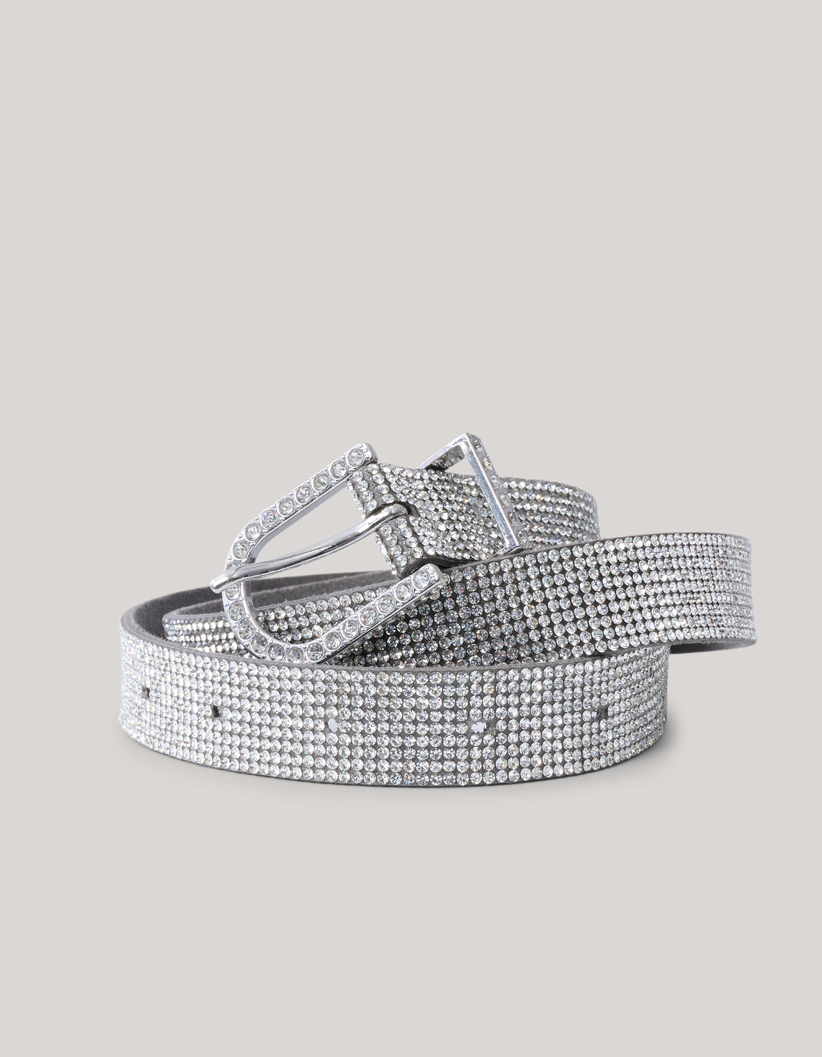Strassgürtel Silber SHOEBY ACCESSOIRES