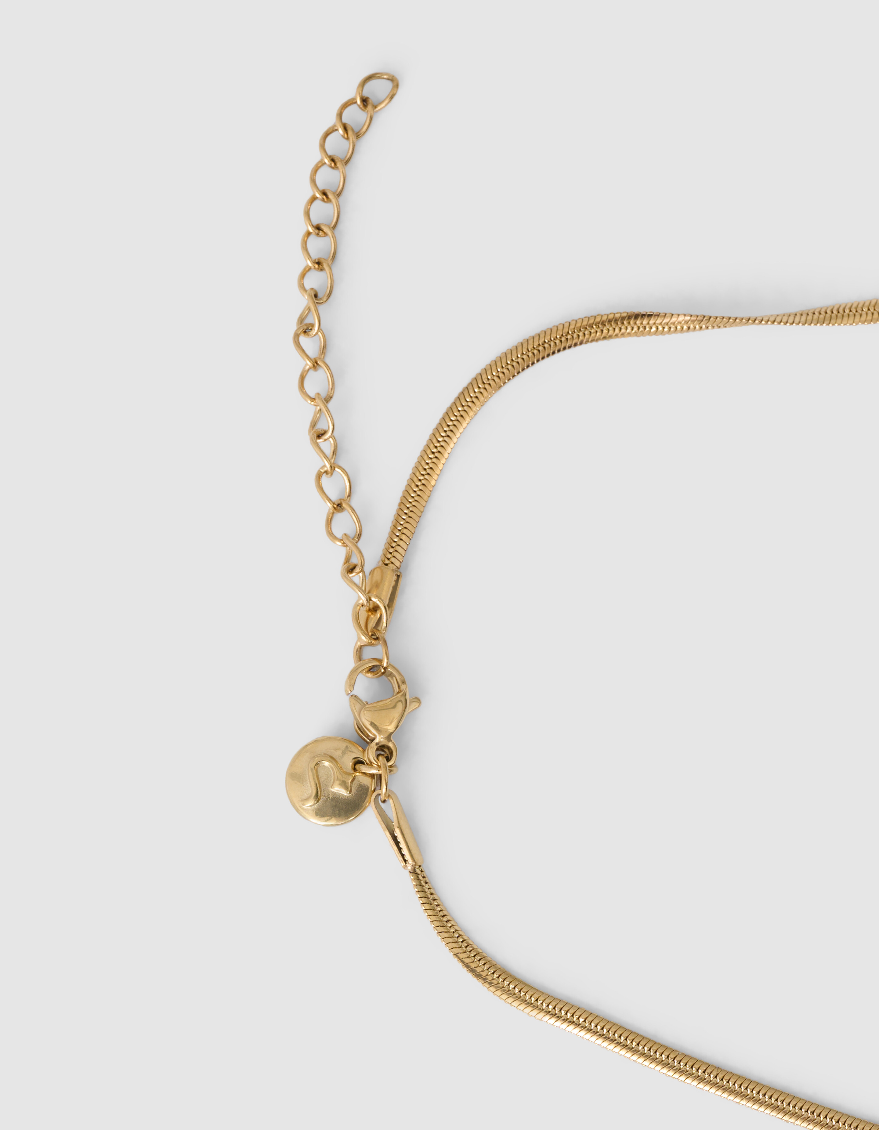Herz-Halskette Gold SHOEBY ACCESSOIRES