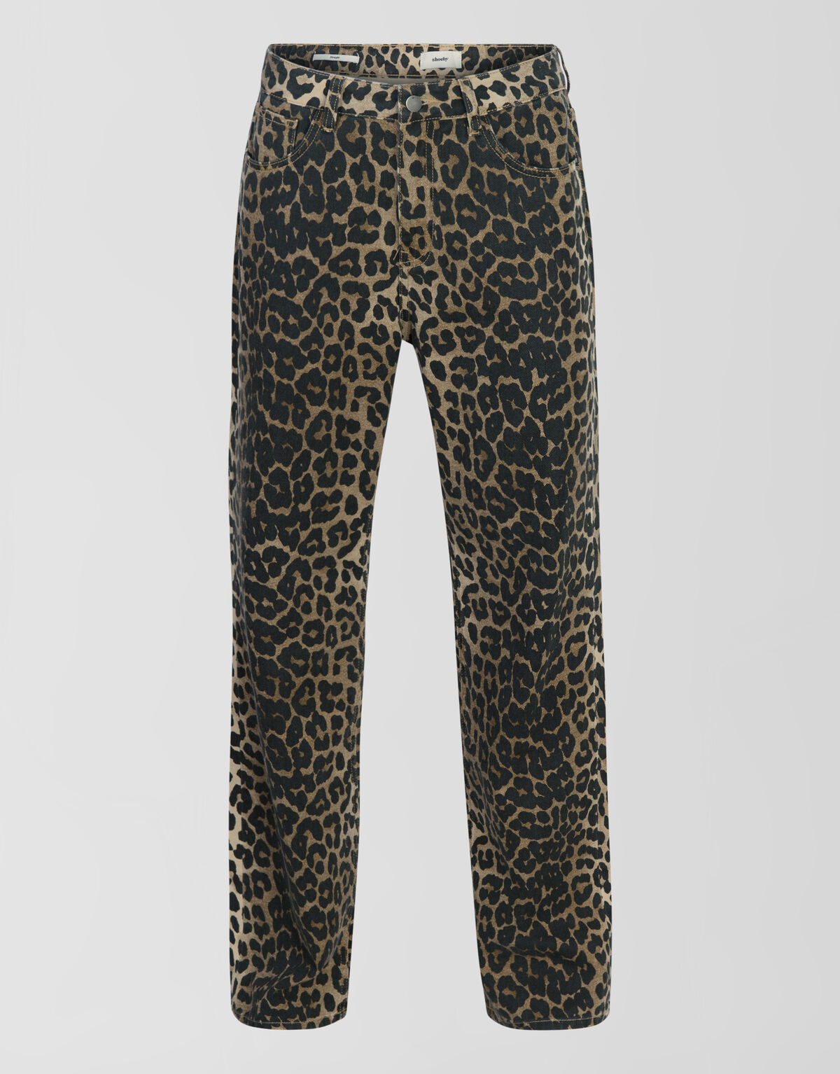 Leopardenjeans Schwarz SHOEBY WOMEN