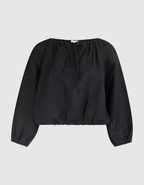 Leinenbluse Black von Mieke SHOEBY WOMEN