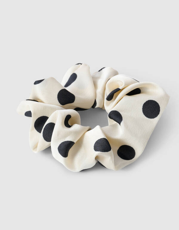 Punkt Scrunchie Gebrochen Weiß SHOEBY ACCESSOIRES