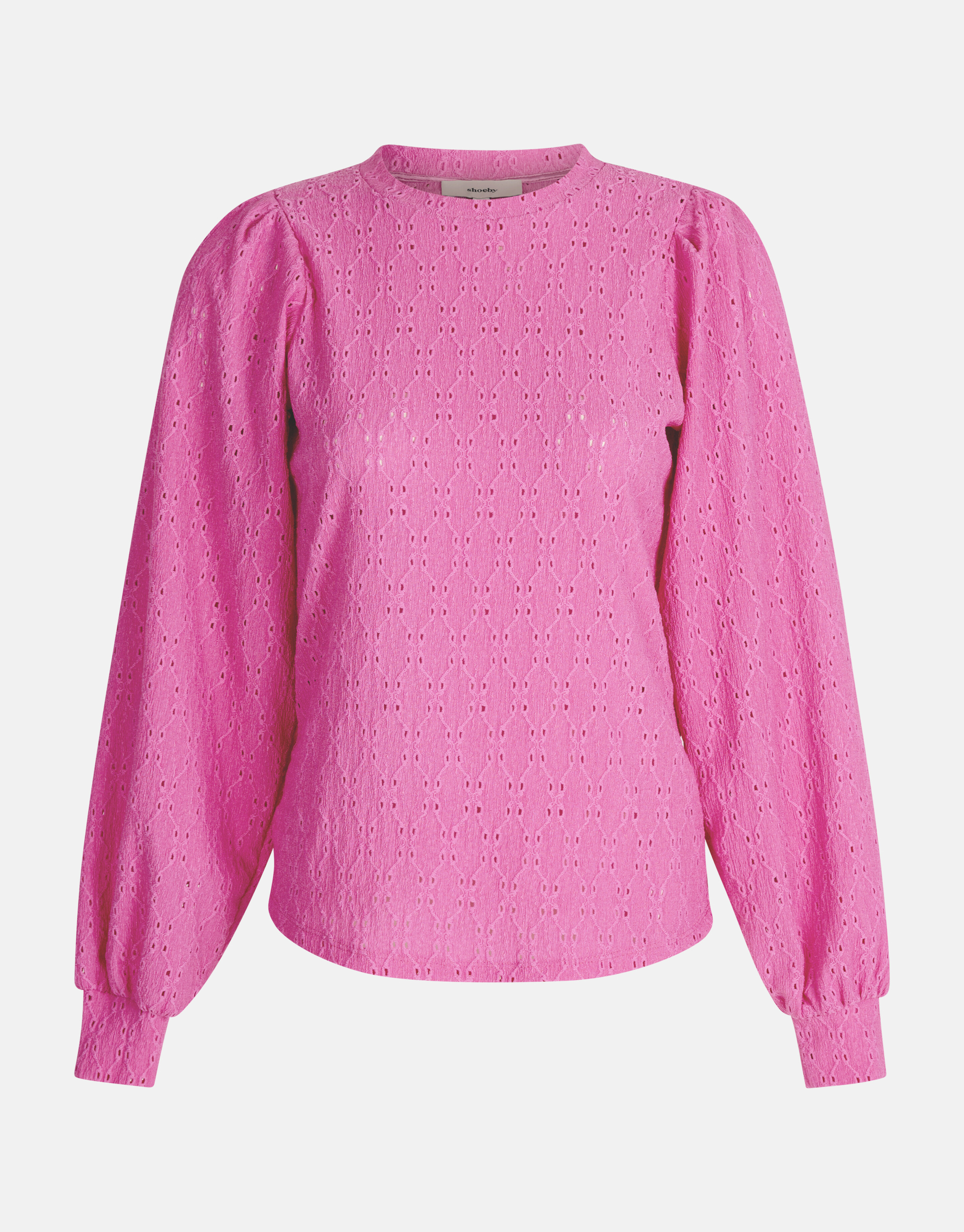 Bluse mit Stickerei Rosa SHOEBY
