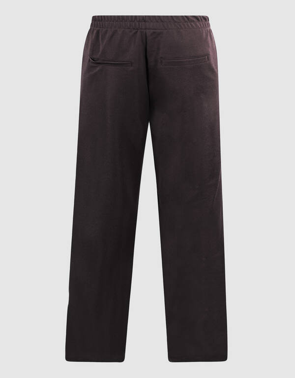 Basic Hose mit weitem Bein Dunkelbraun SHOEBY WOMEN