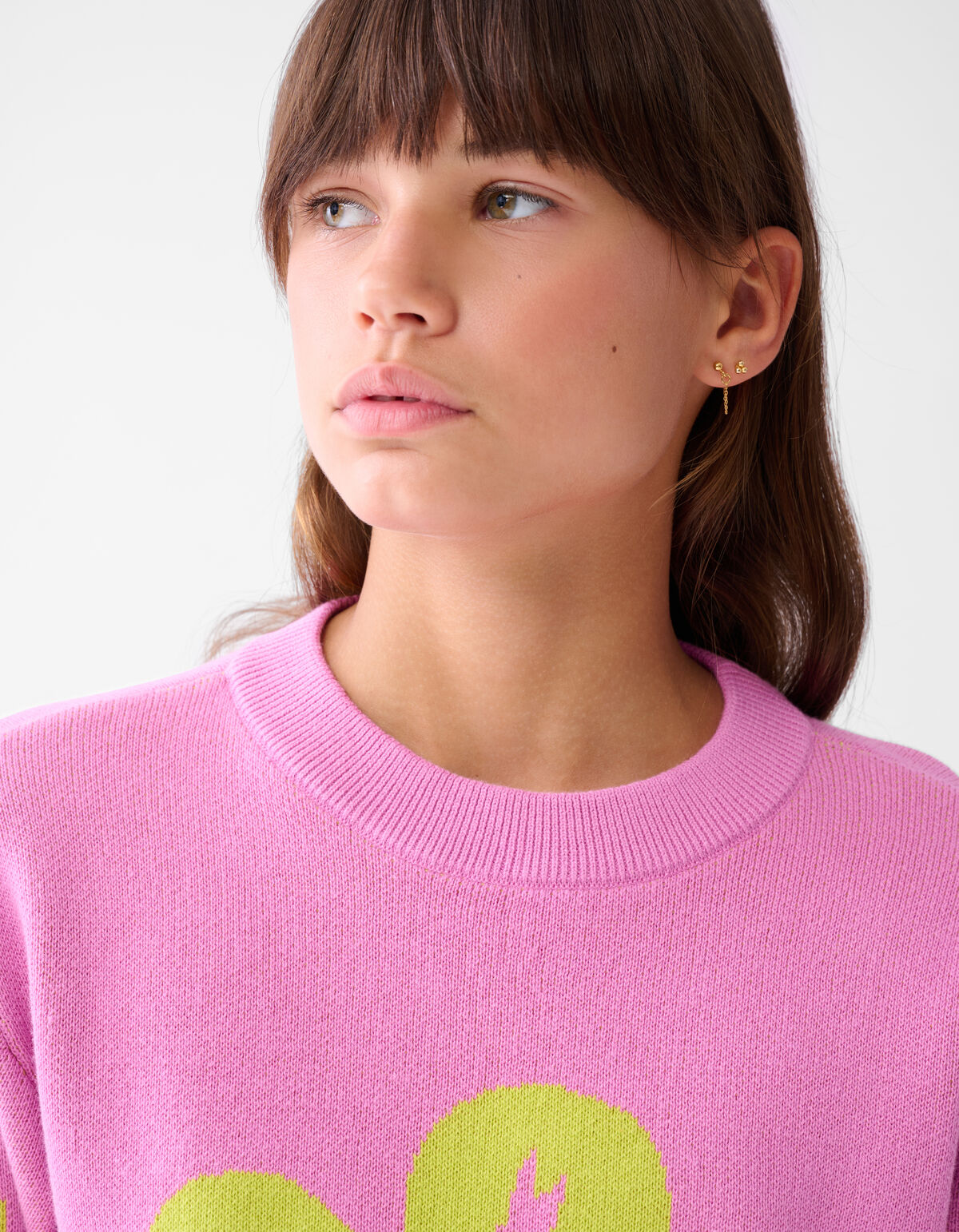 Bedruckter Pullover Rosa SHOEBY GIRLS