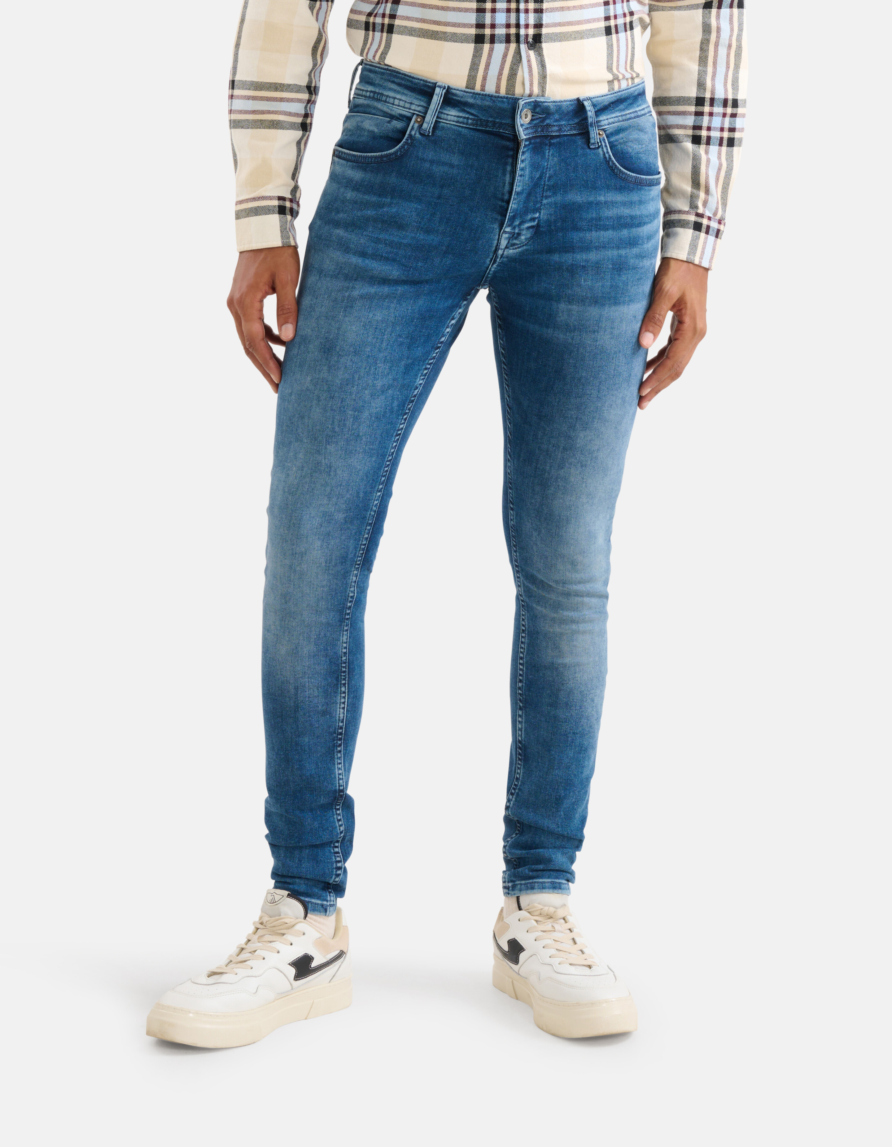 Skinny Jeans Blau Länge 34 Refill