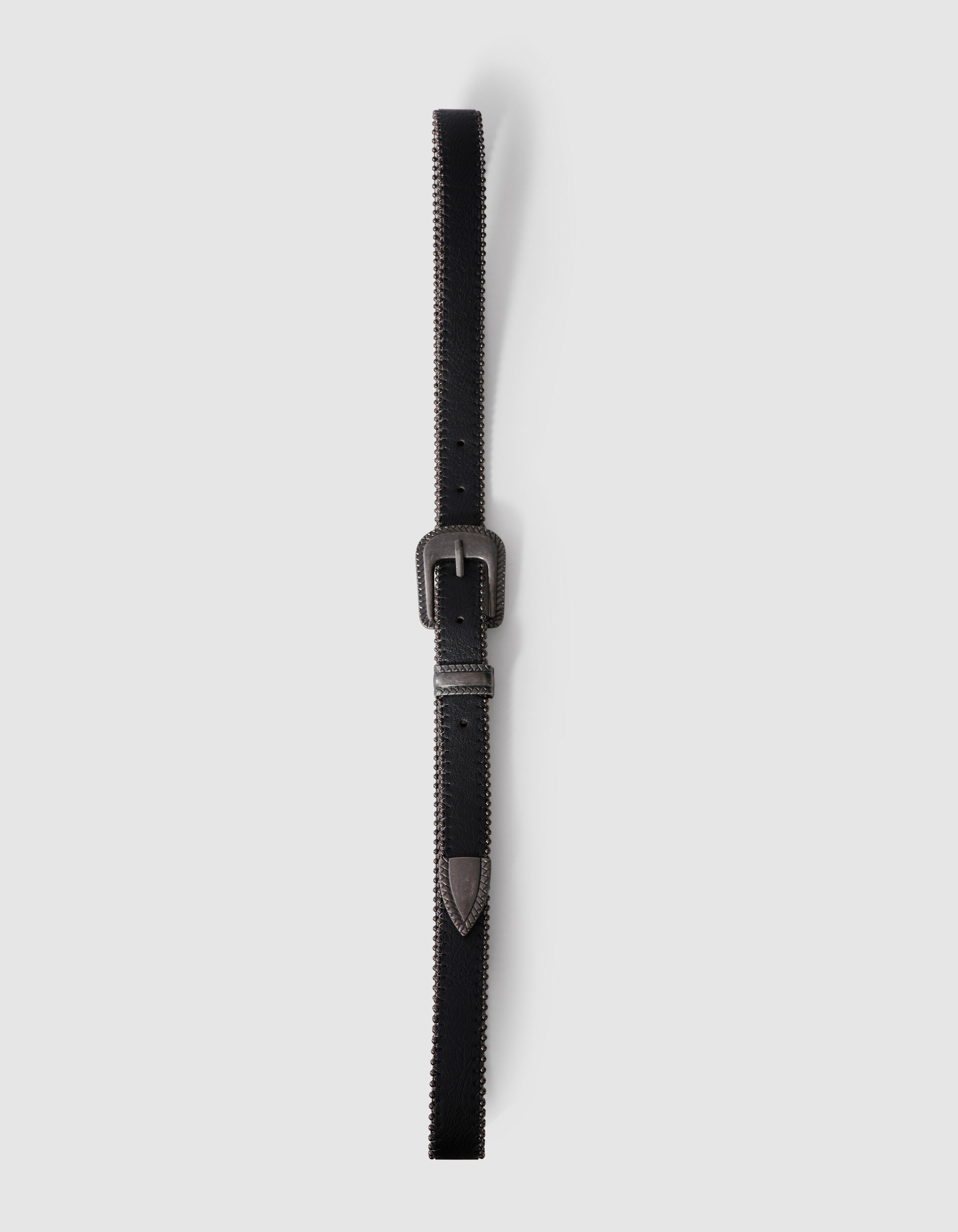Ball Chain G&uuml;rtel Schwarz/Silber SHOEBY ACCESSOIRES