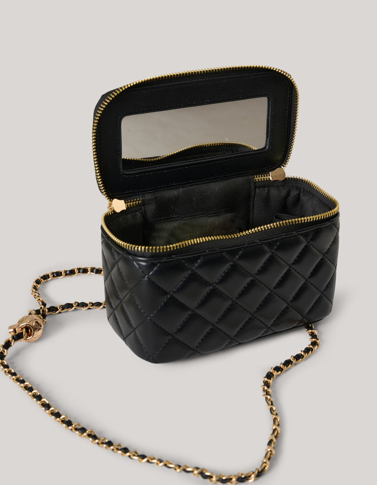 Gesteppte Tasche schwarz SHOEBY ACCESSOIRES