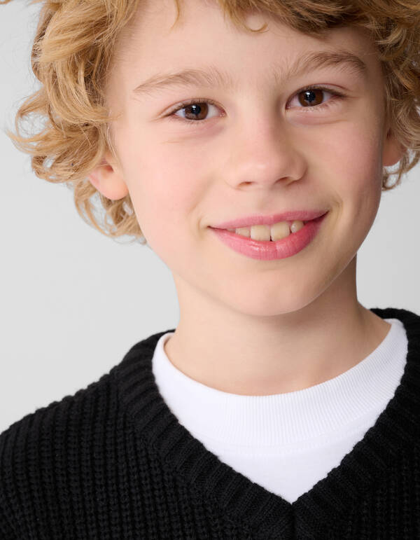 Strick Spencer Schwarz SHOEBY BOYS