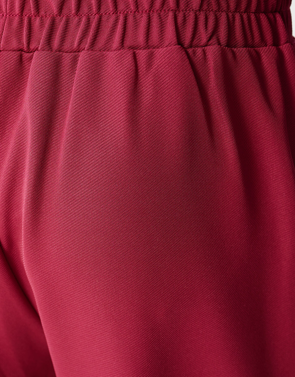 Sportliche Hose mit weitem Bein in Dunkelrosa SHOEBY GIRLS