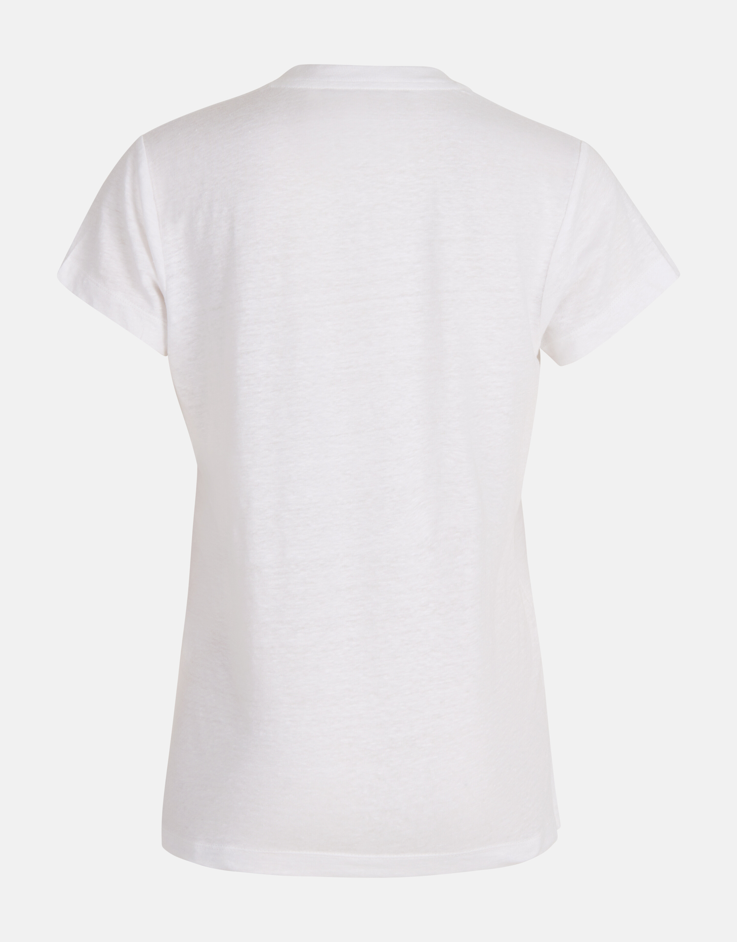 Leinen-T-Shirt Weiß von Lonneke SHOEBY WOMEN