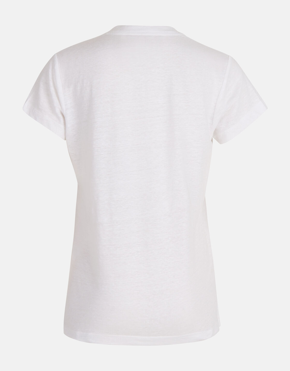 Leinen-T-Shirt Weiß von Lonneke SHOEBY WOMEN