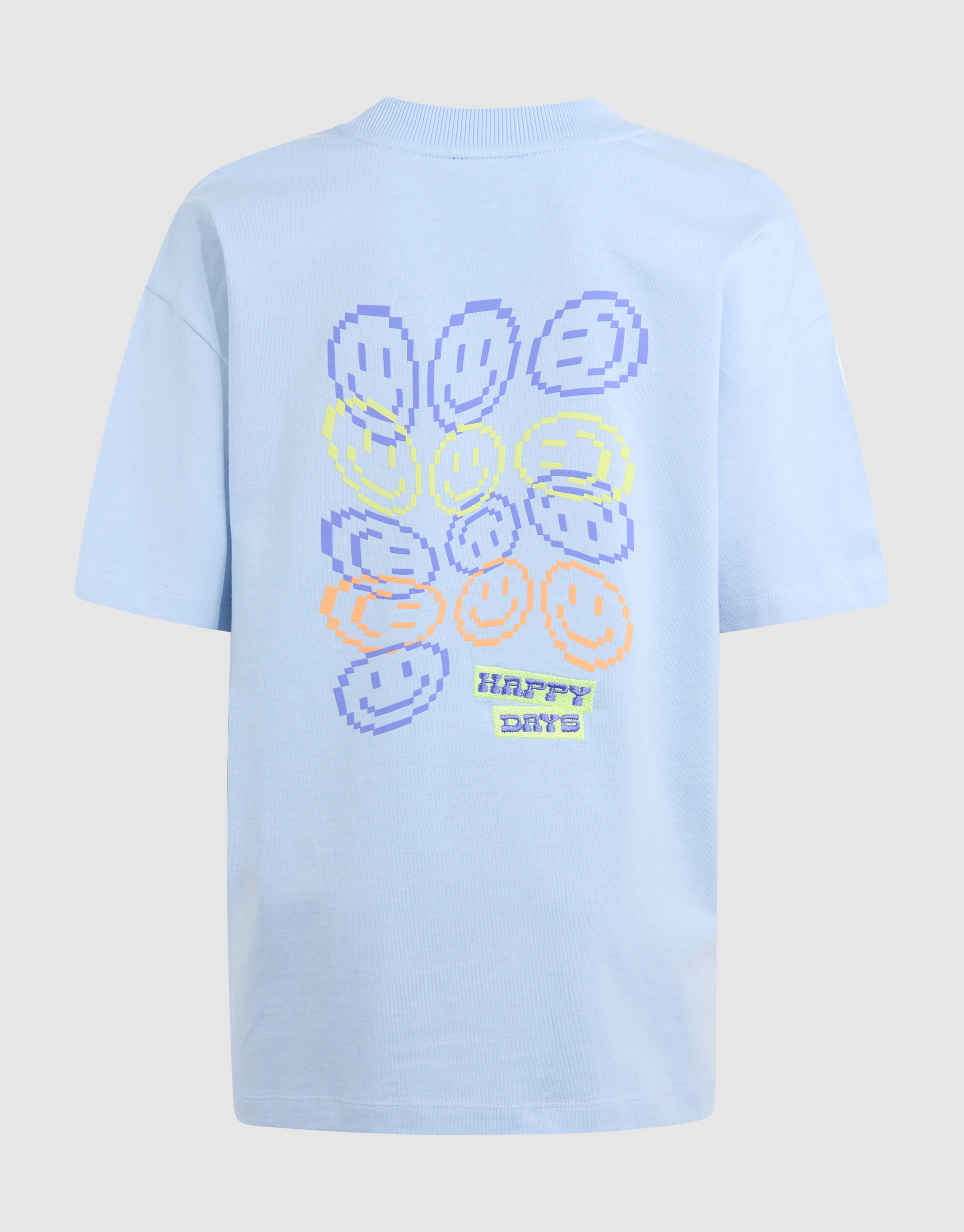 Smiley Artwork T-shirt Hellblau SHOEBY BOYS