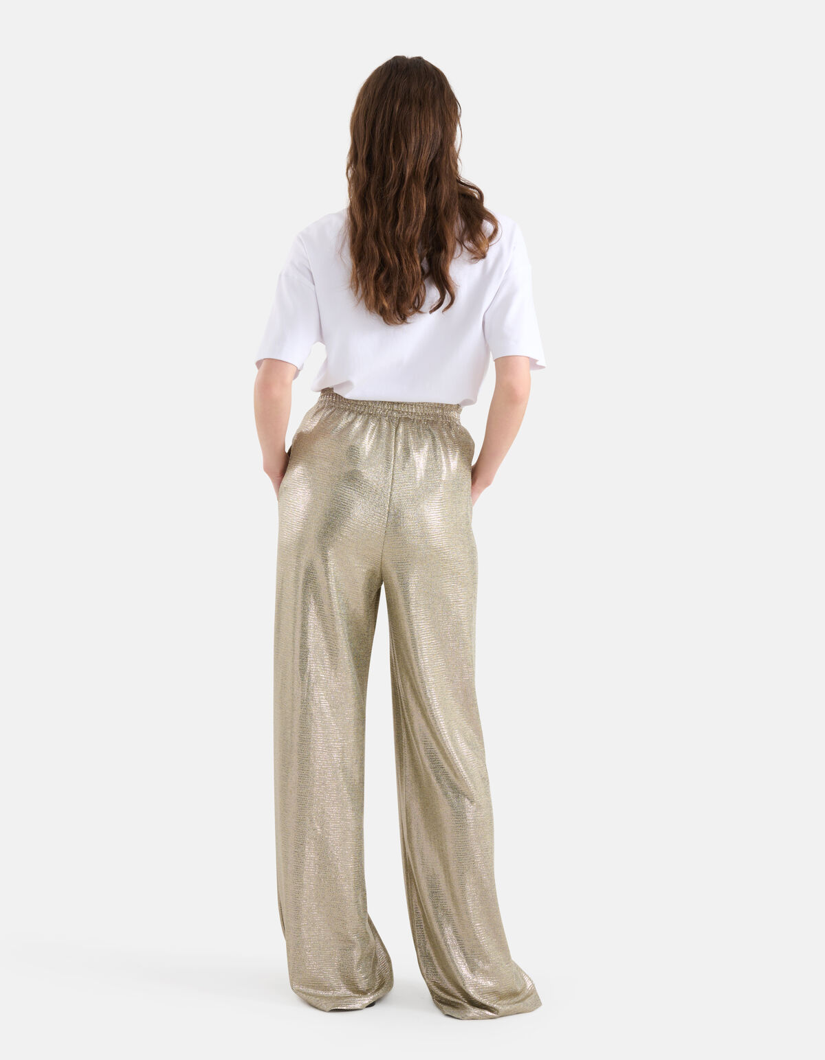 Beschichtete Hose Silber SHOEBY WOMEN