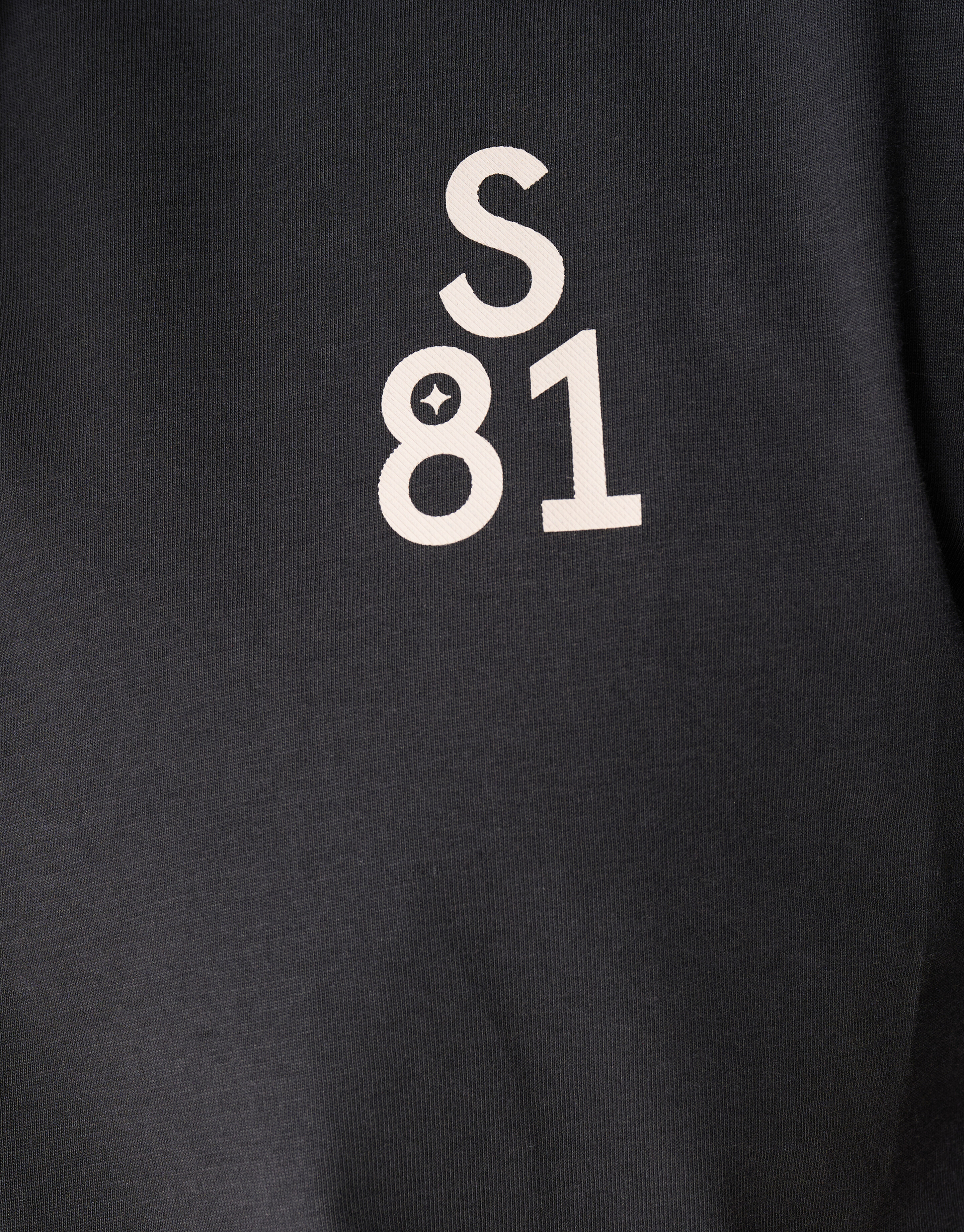 Line Artwork T-Shirt Dunkelgrau SHOEBY MEN