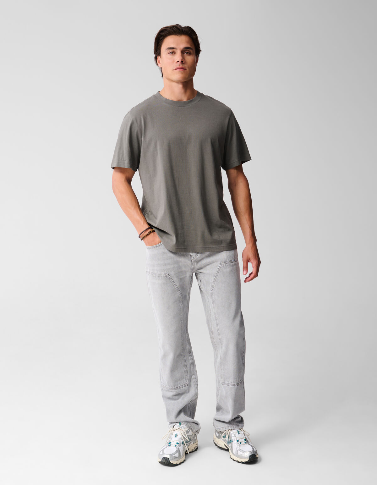 Galerie Kunstwerk T-Shirt Dunkelgrün SHOEBY MEN