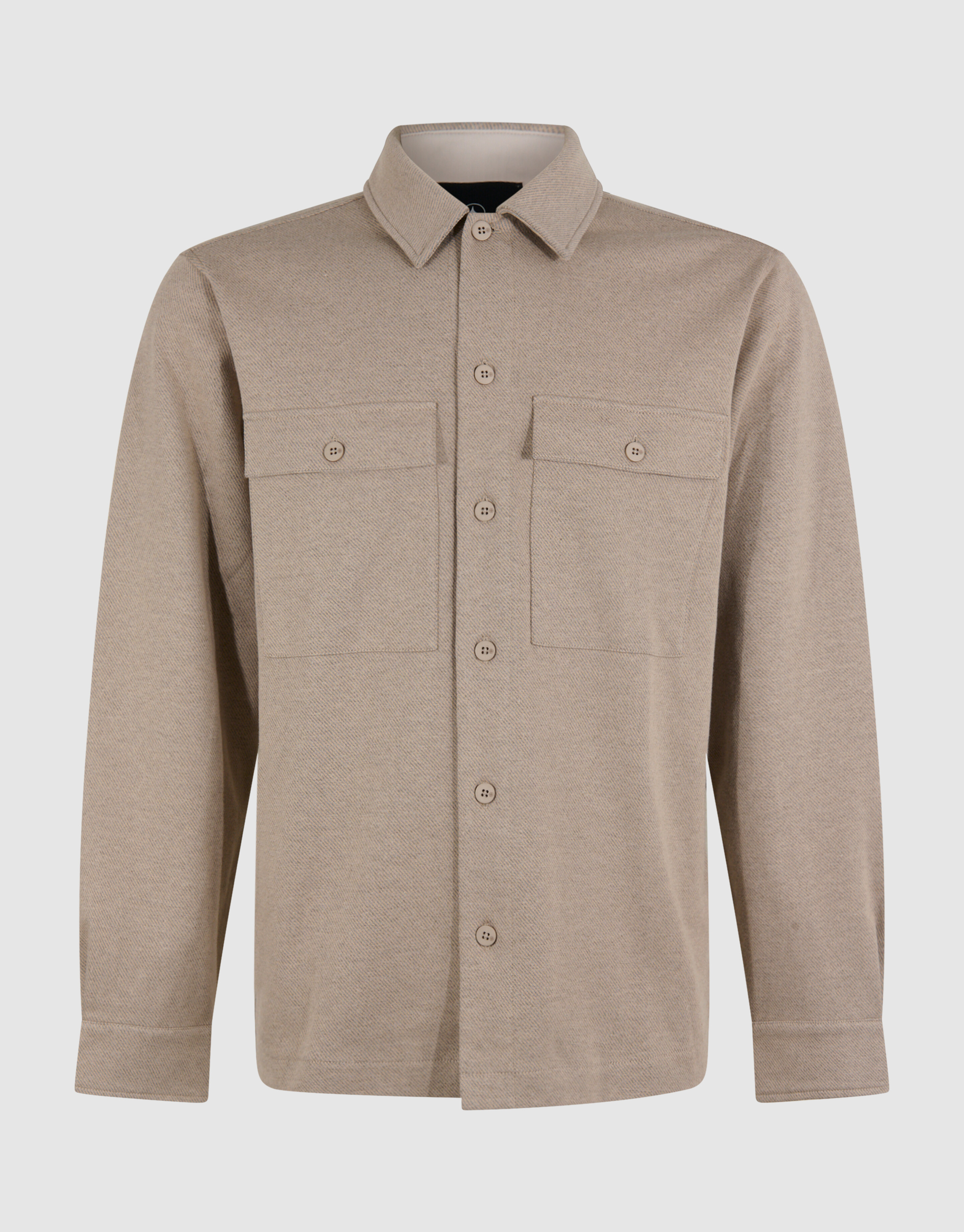 Hellbraunes, weiches Overshirt SHOEBY MEN