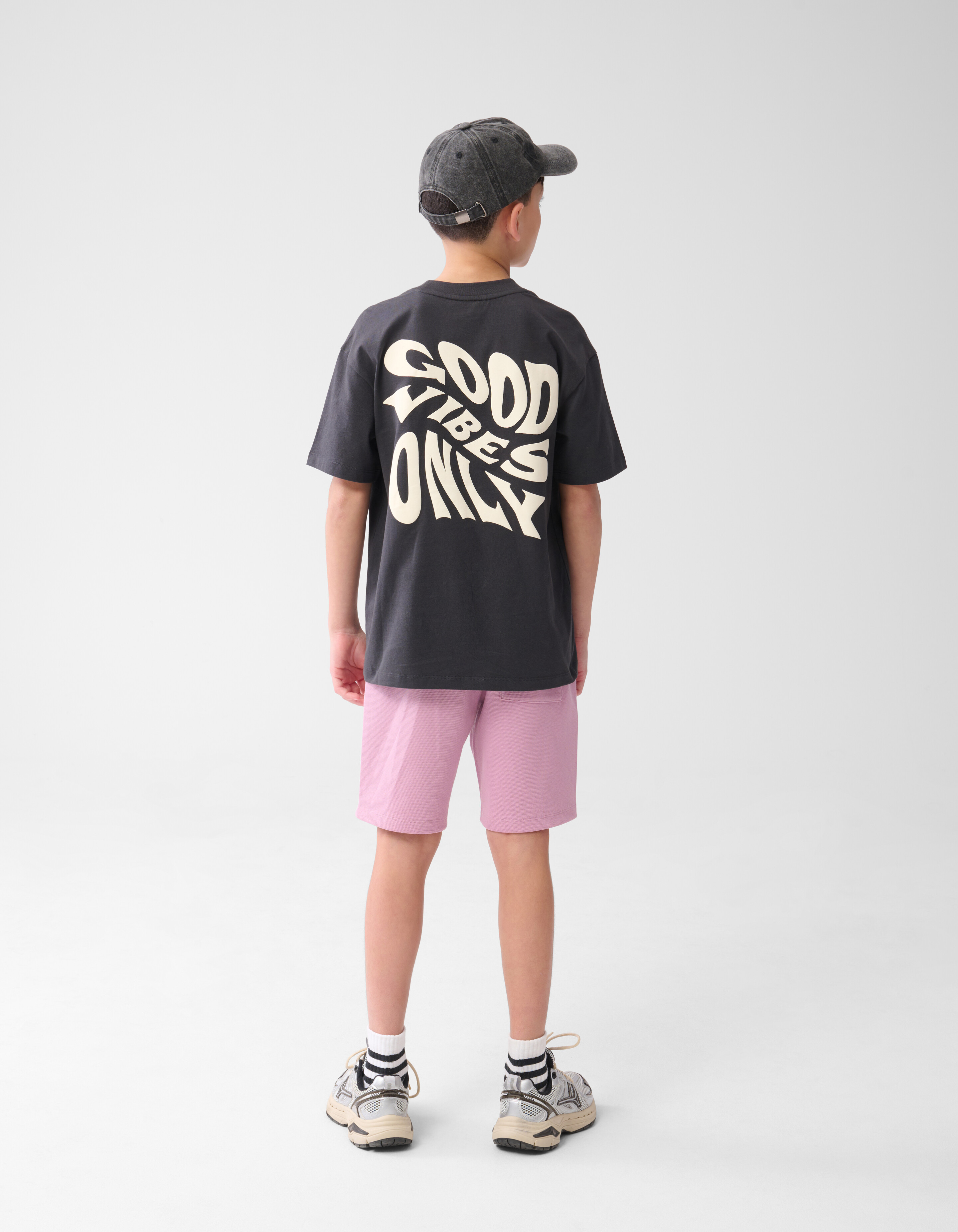 Artwork T-shirt Dunkelgrau SHOEBY BOYS