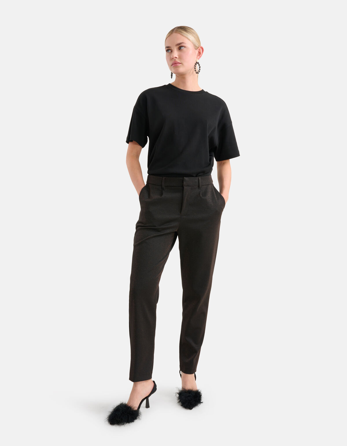 Glitter Pantaloons Schwarz SHOEBY WOMEN