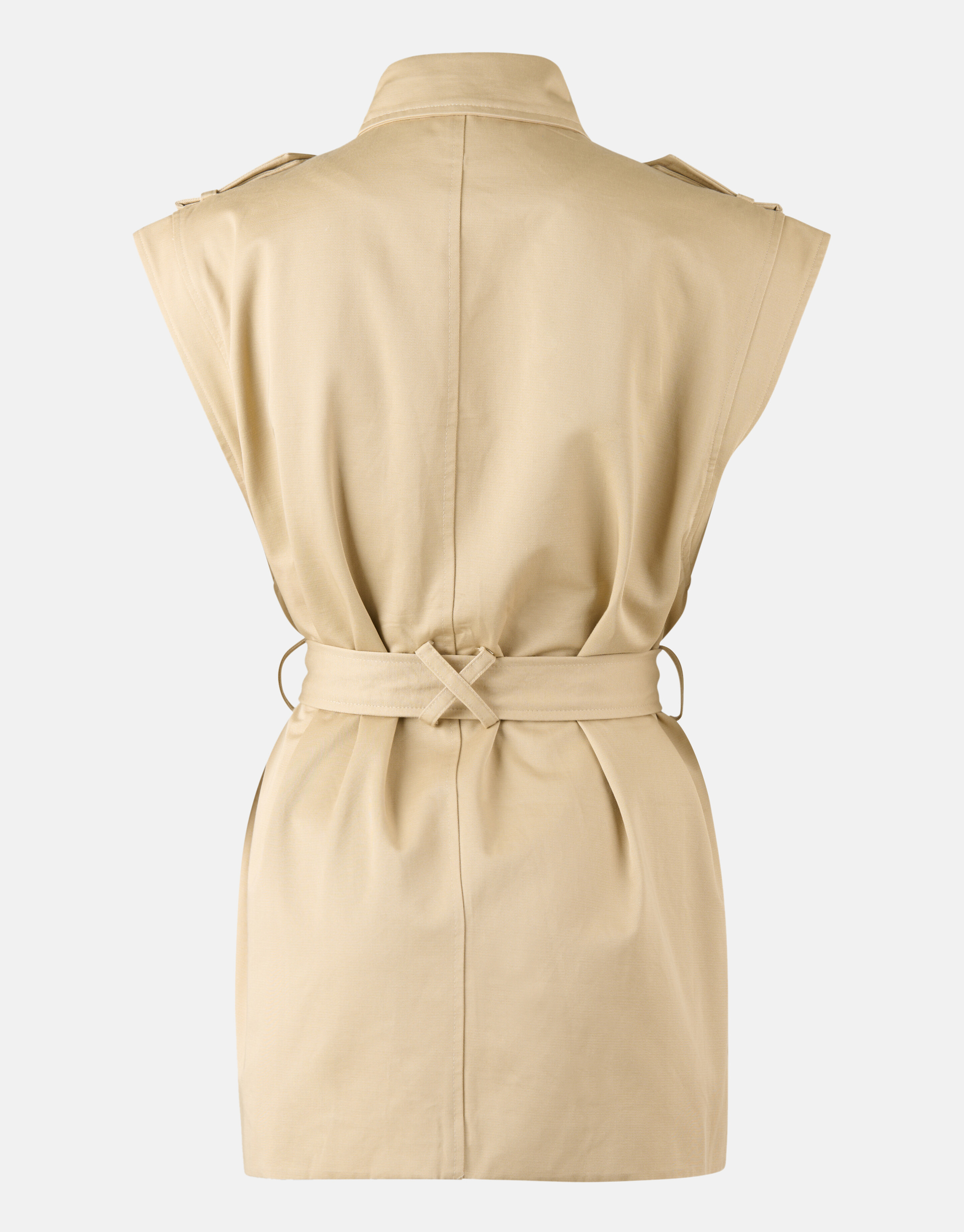 Ärmelloser Trenchcoat Beige SHOEBY WOMEN