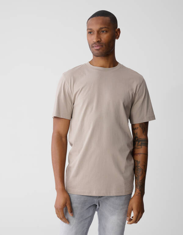 Fading Circle Artwork T-Shirt Hellbraun SHOEBY MEN