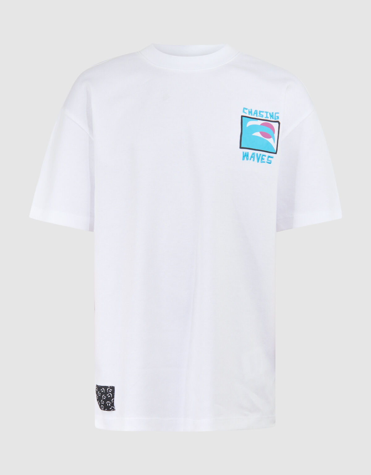 Waves Artwork T-shirt White SHOEBY BOYS