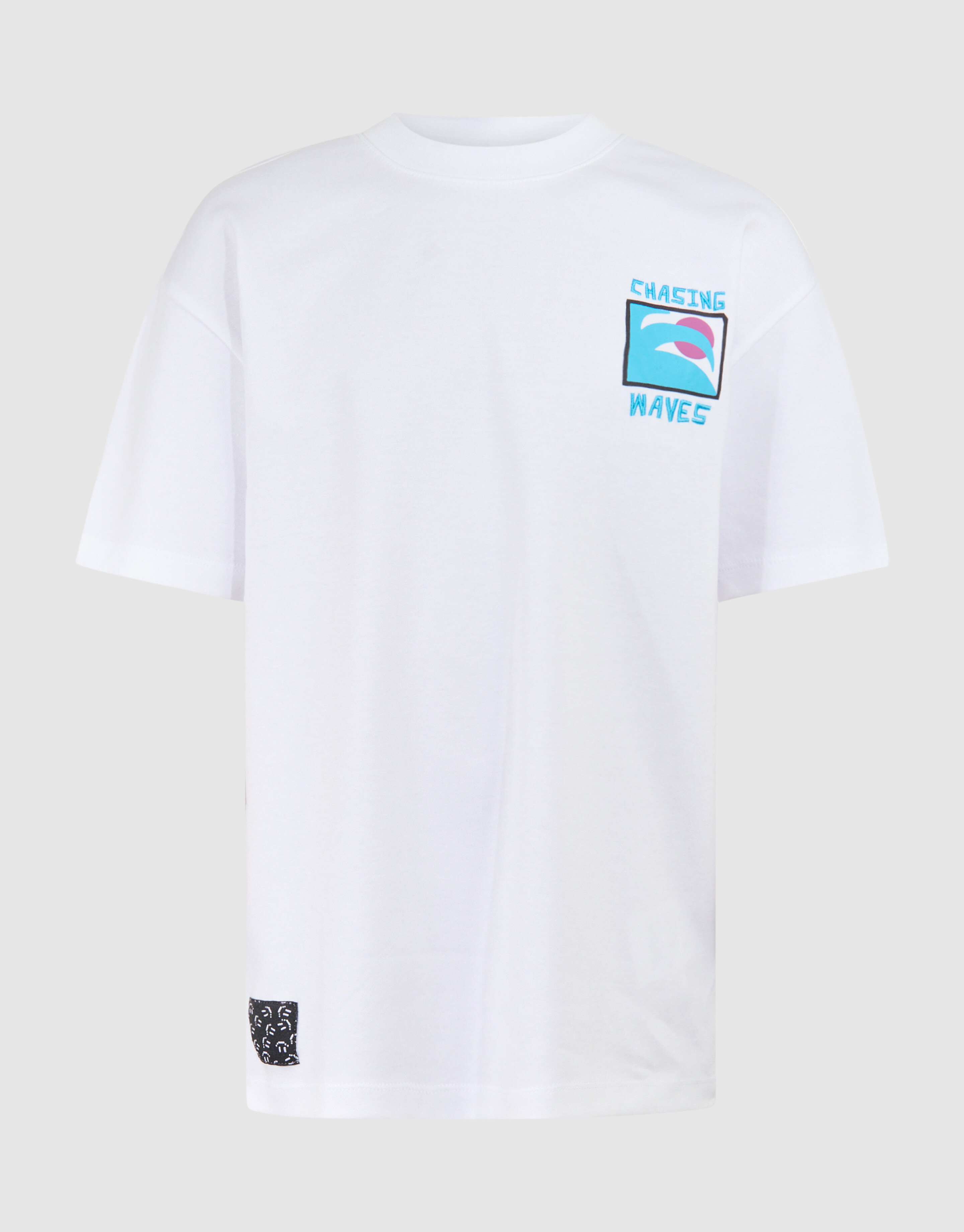 Waves Artwork T-shirt White SHOEBY BOYS