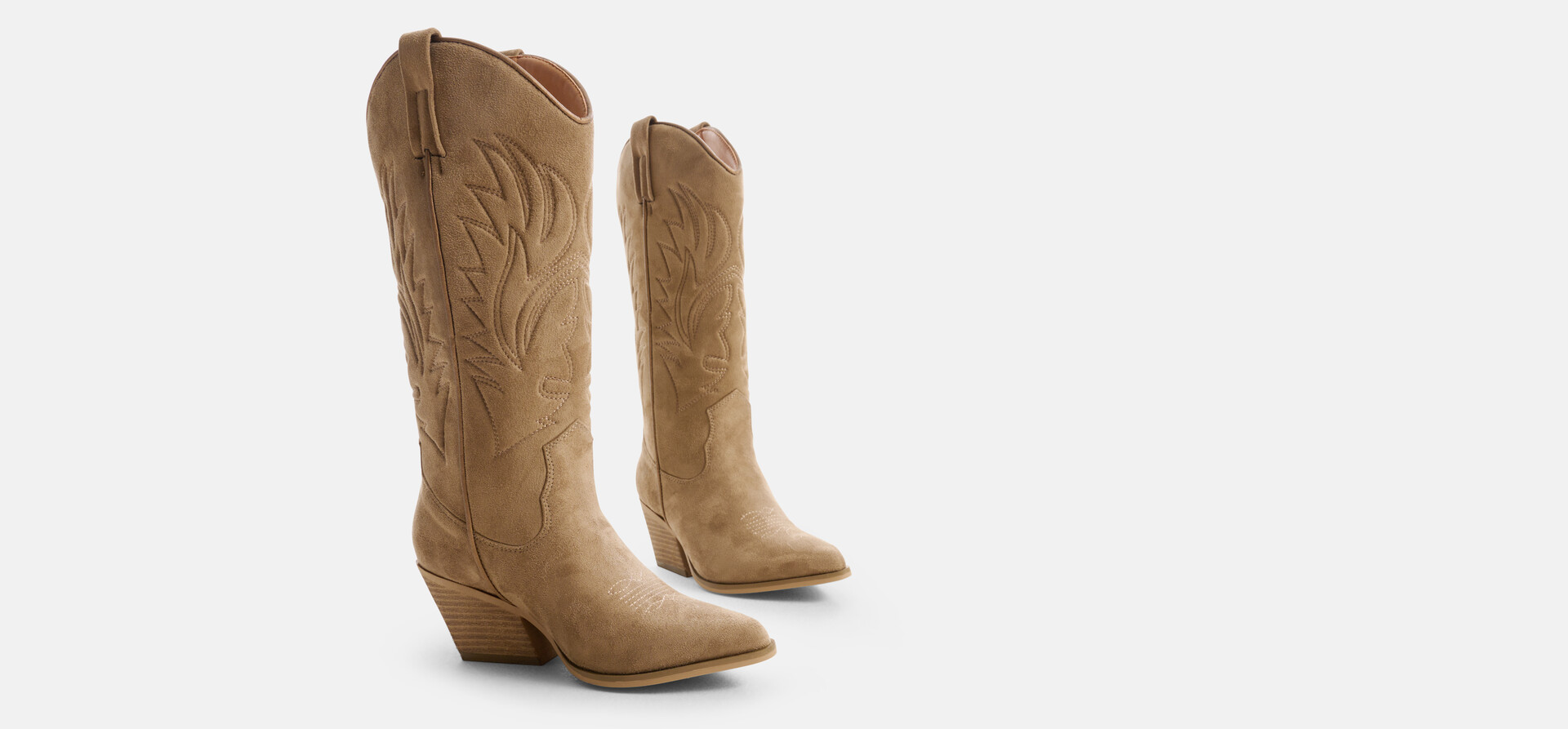 Westernstiefel Taupe SHOEBY SHOES