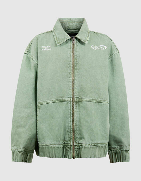 Kreativer Bomber Jack Hellgr&uuml;n SHOEBY BOYS