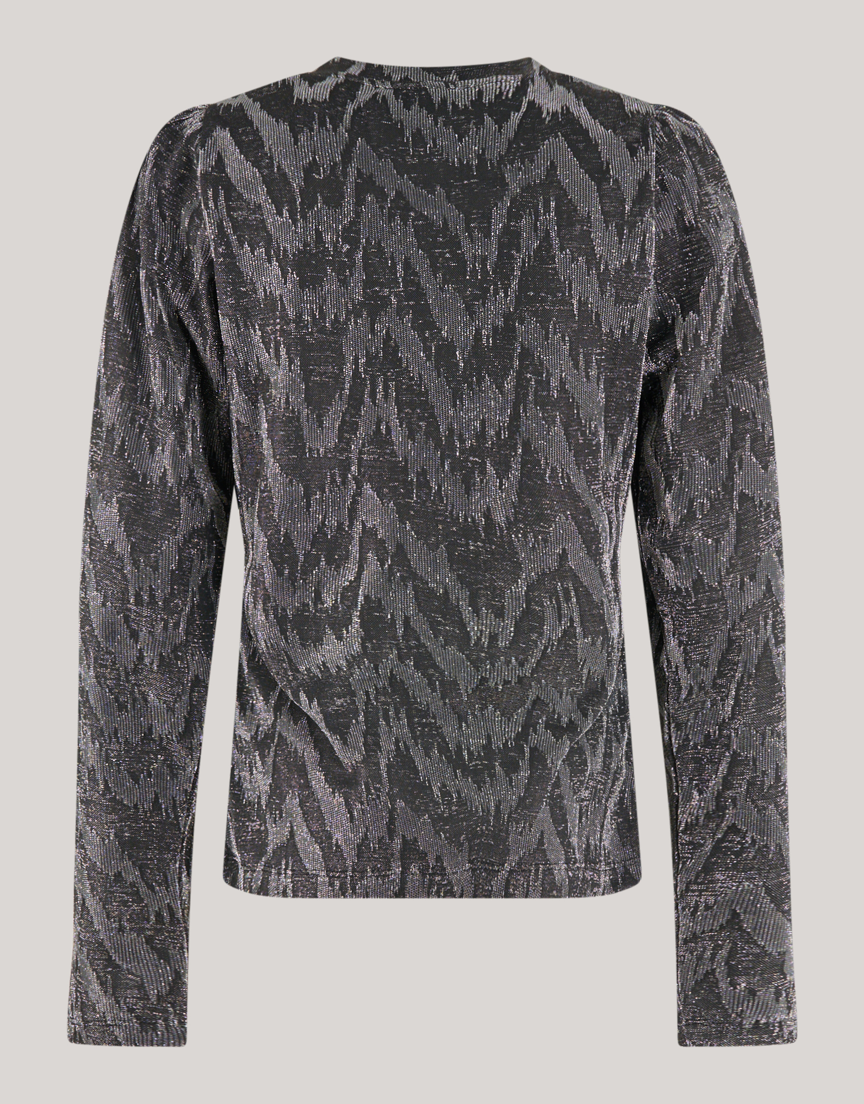 Lurex V-Ausschnitt Top Schwarz SHOEBY WOMEN