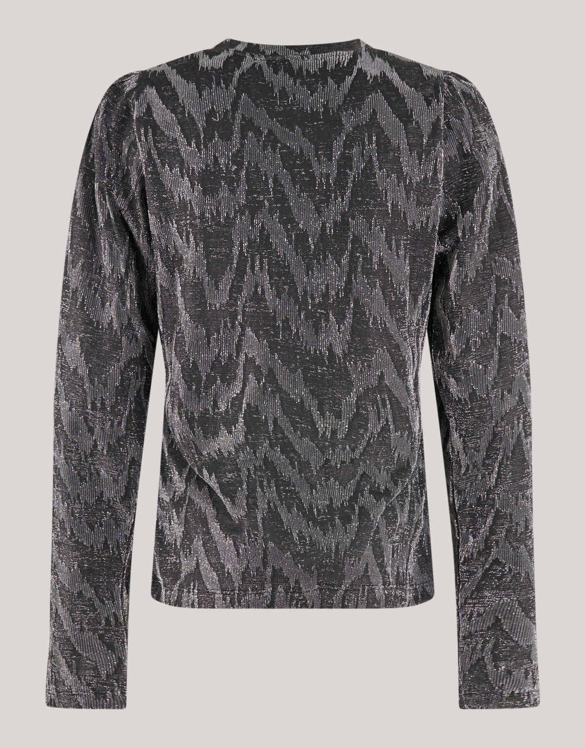 Lurex V-Ausschnitt Top Schwarz SHOEBY WOMEN