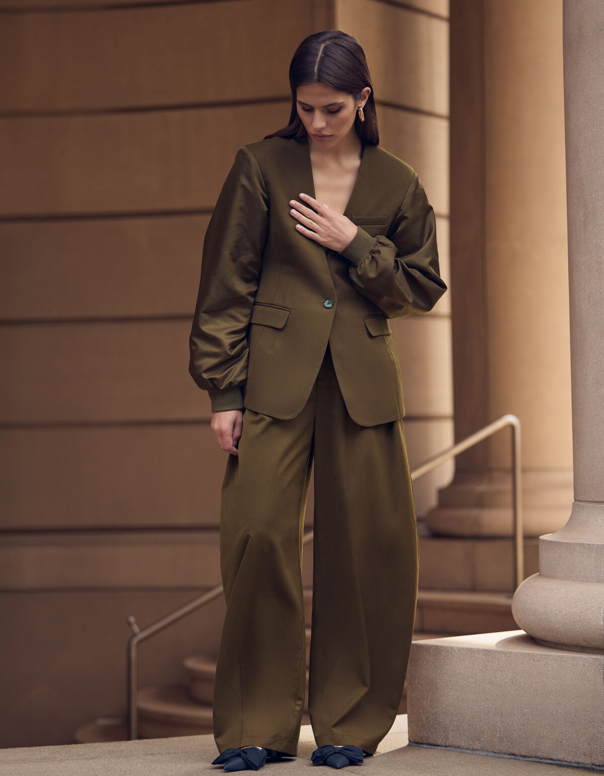 Barrel Hose Khaki SHOEBY WOMEN