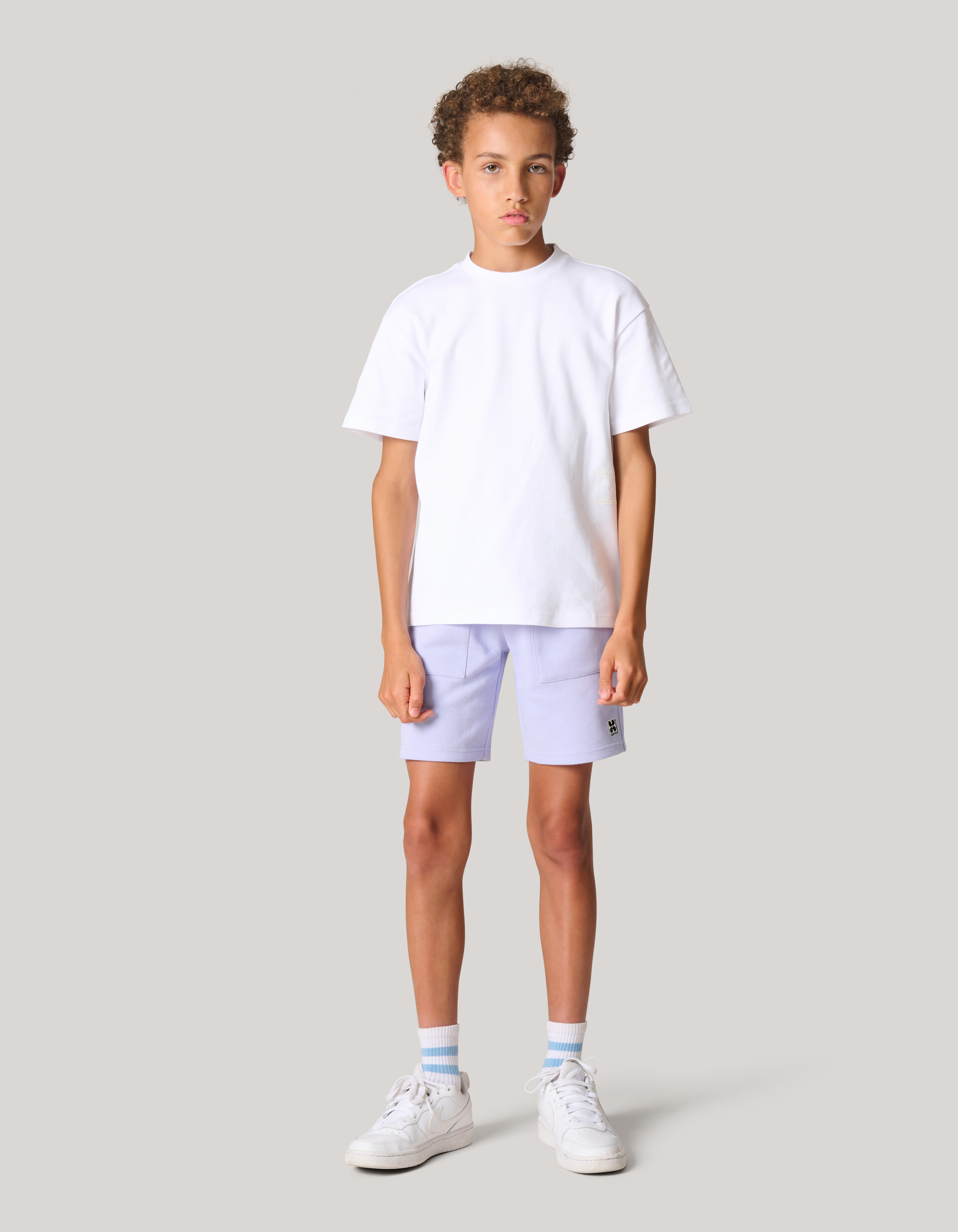 Pique Pocket Short Hellviolett SHOEBY BOYS