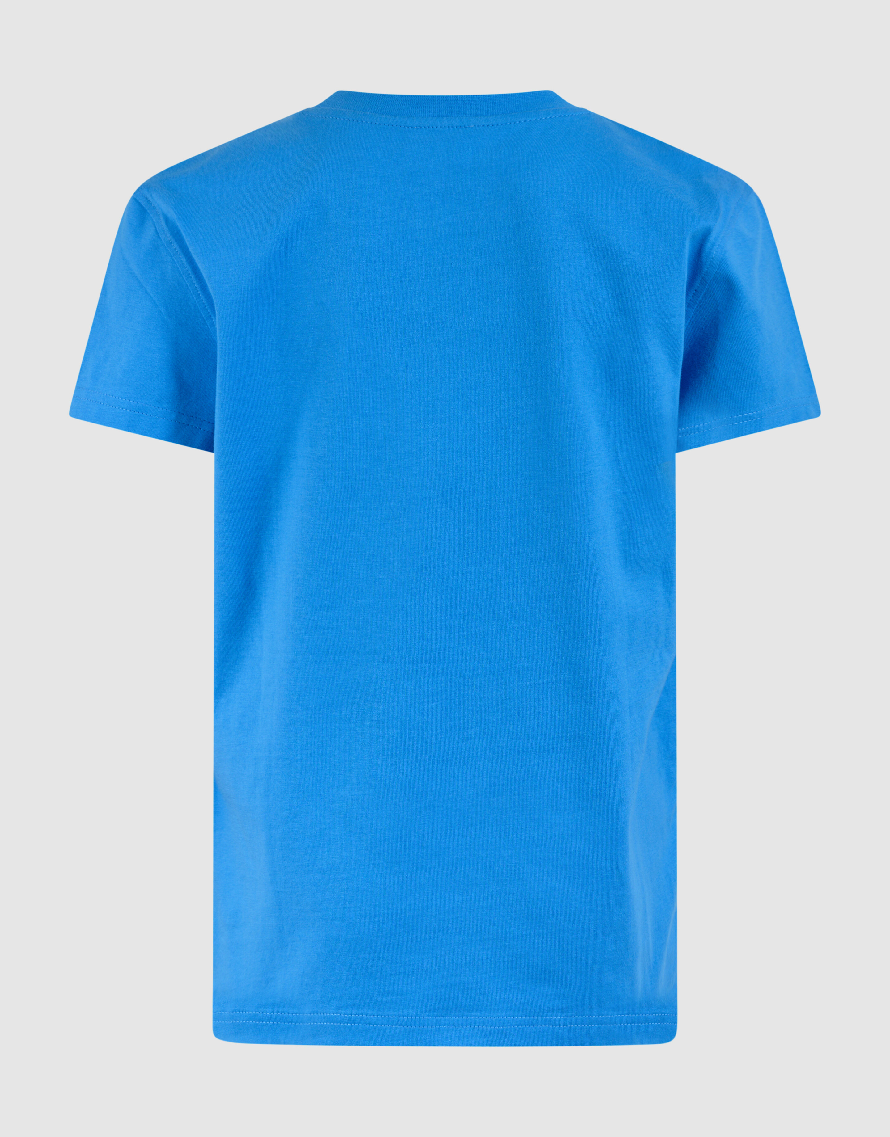 Strass Muschel-T-Shirt Blau SHOEBY GIRLS