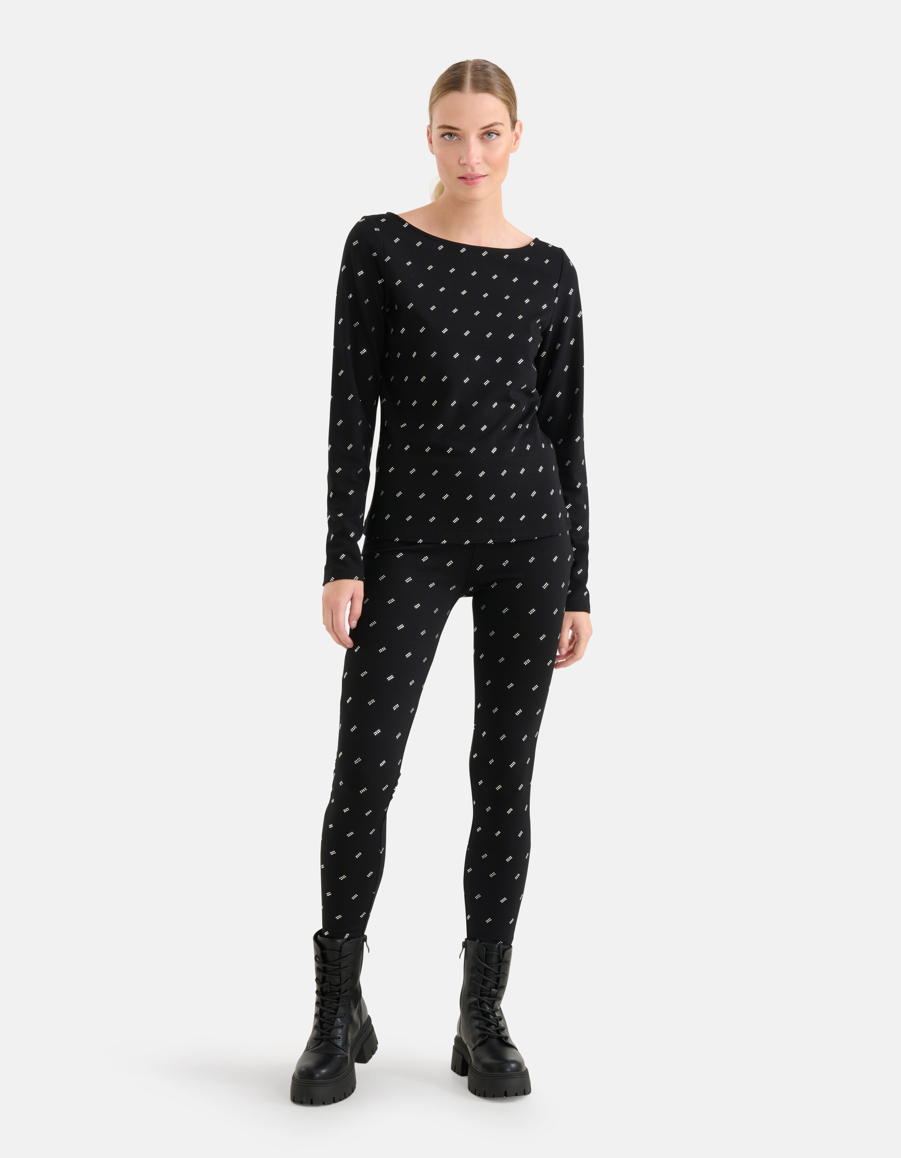 Strass-Leggings Schwarz von Mieke SHOEBY WOMEN