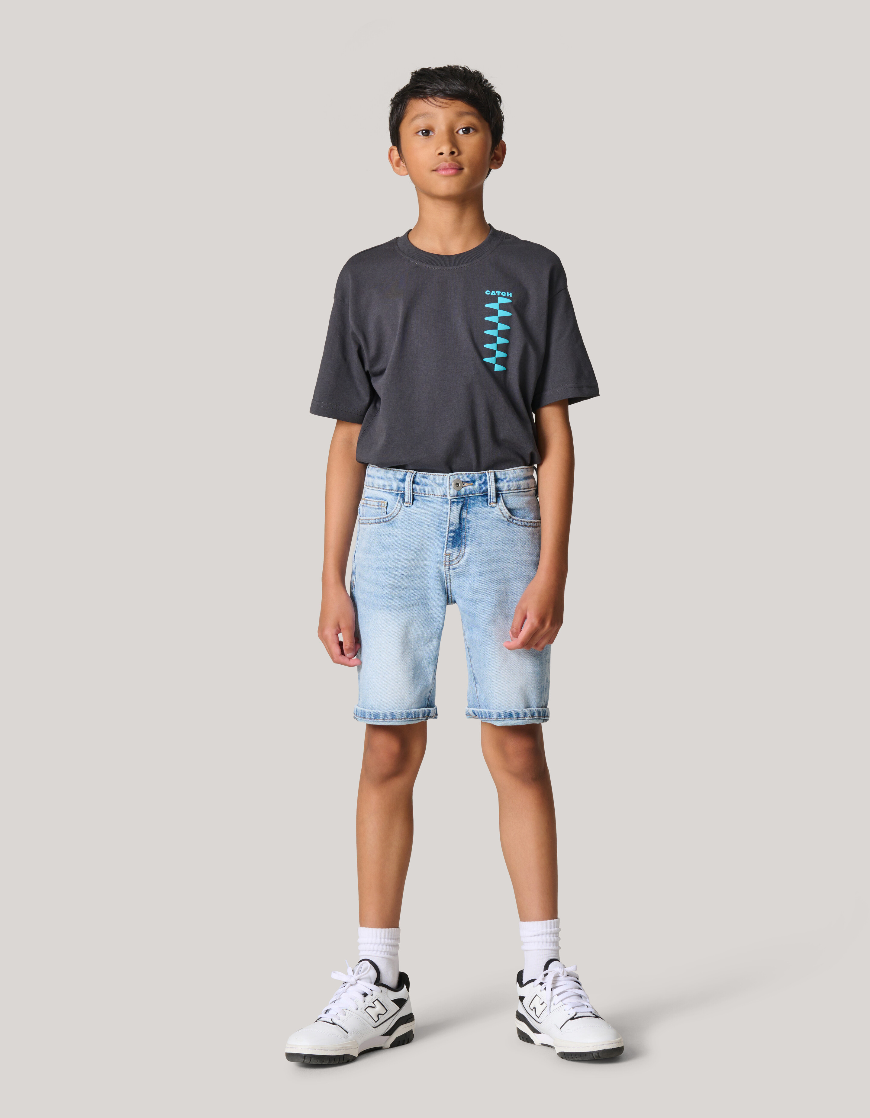 Denim-Shorts hellblau SHOEBY BOYS
