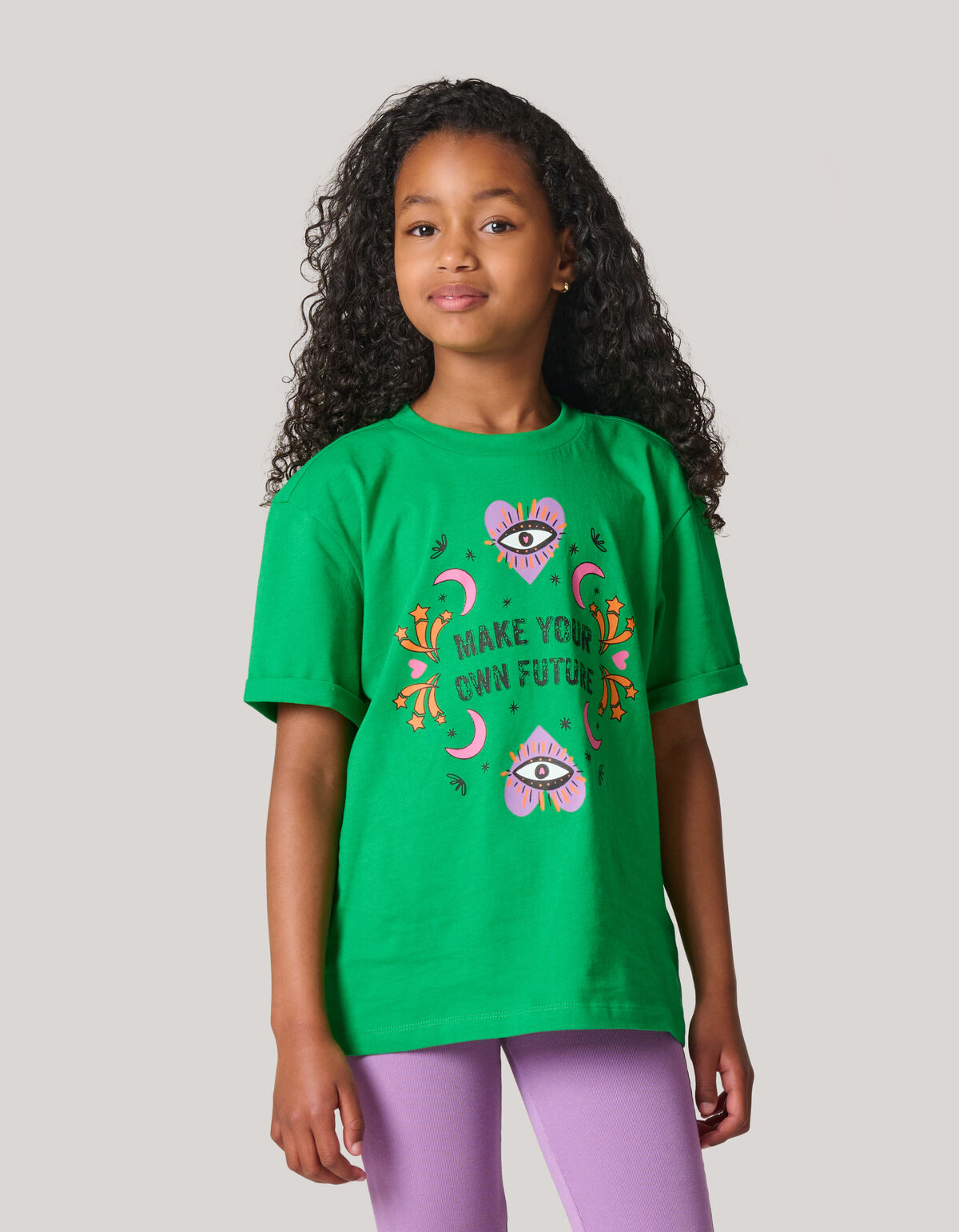 Artwork T-shirt Grün SHOEBY GIRLS