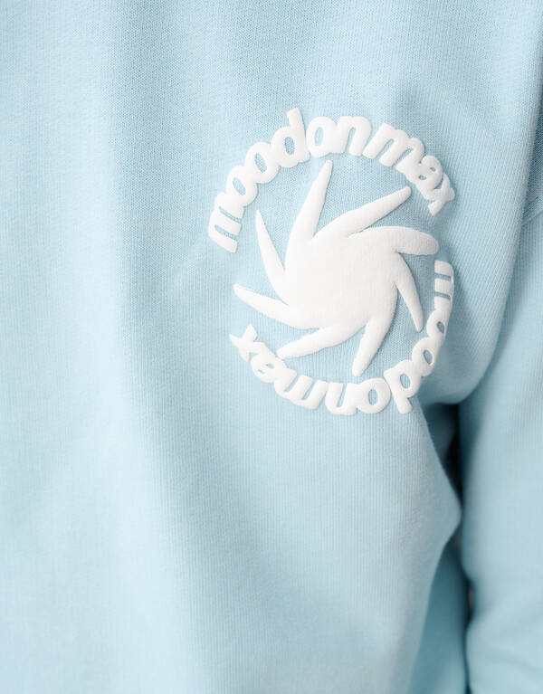 Mood Artwork Sweater Hellblau SHOEBY BOYS