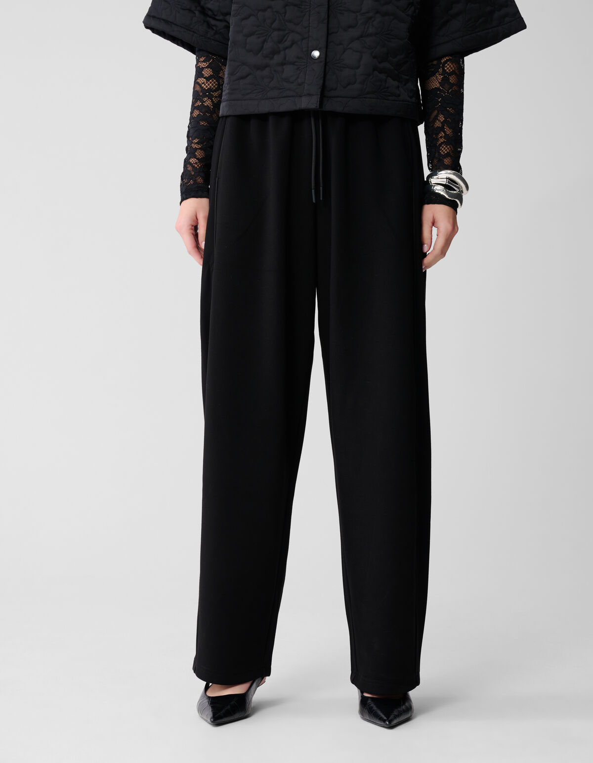 Barrel Fit Jogger Hose Schwarz SHOEBY WOMEN