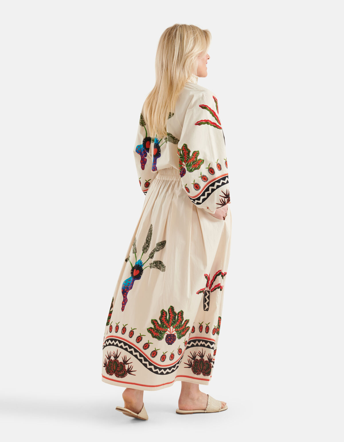 Bedruckter Rock Off White SHOEBY WOMEN