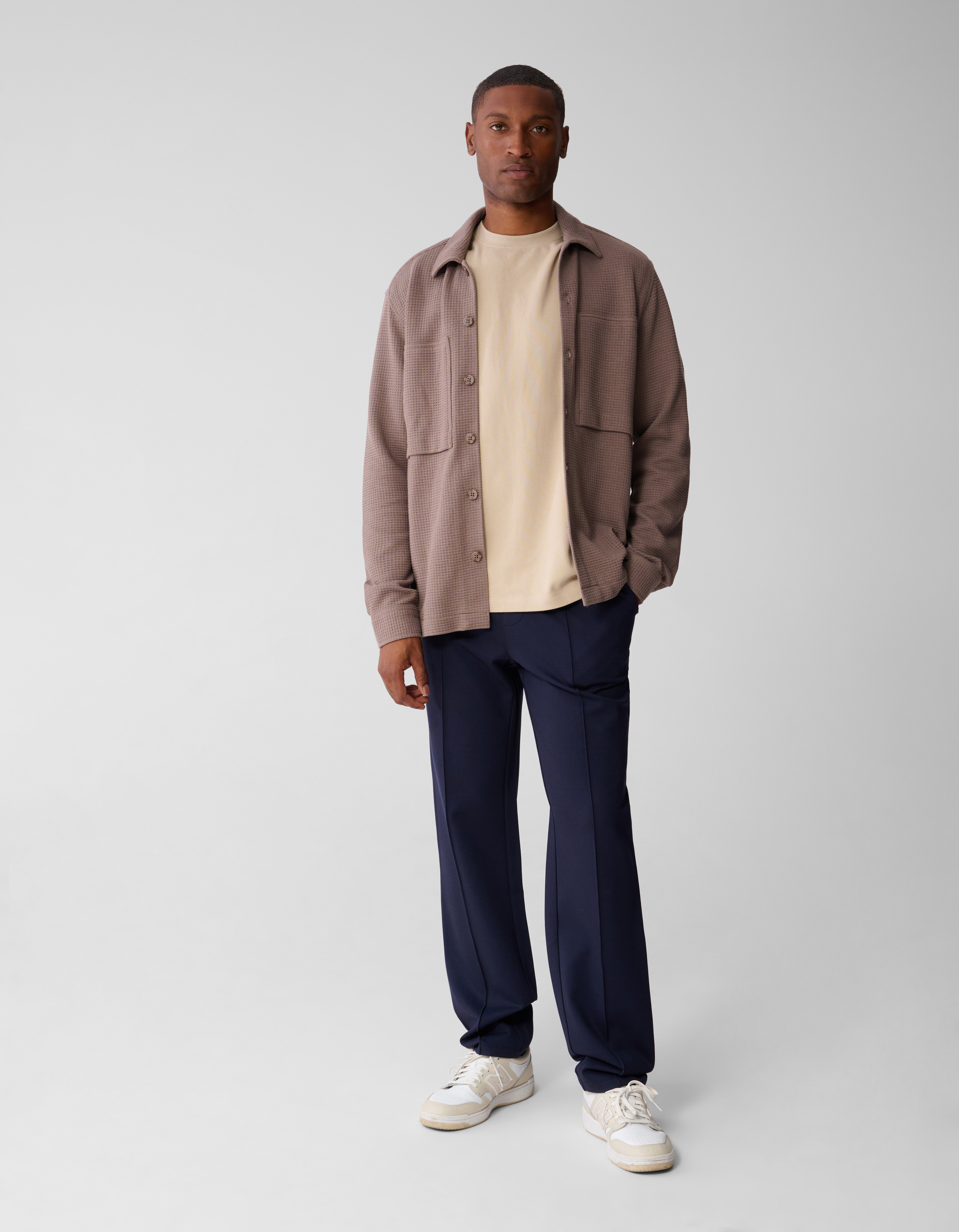 Regular Fit Hose Dunkelblau SHOEBY MEN