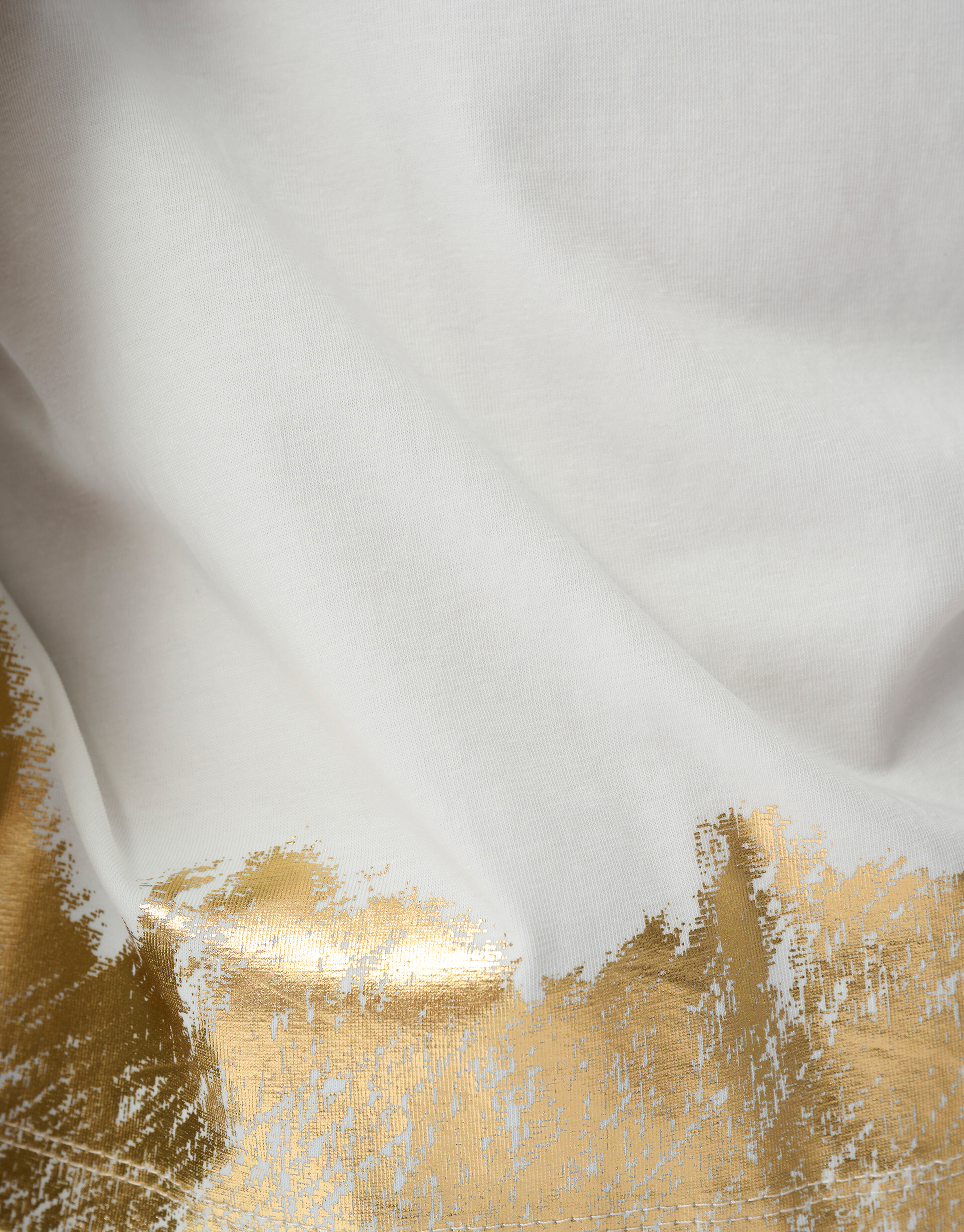 Gold-Detail-T-Shirt Broken White von Mieke SHOEBY WOMEN